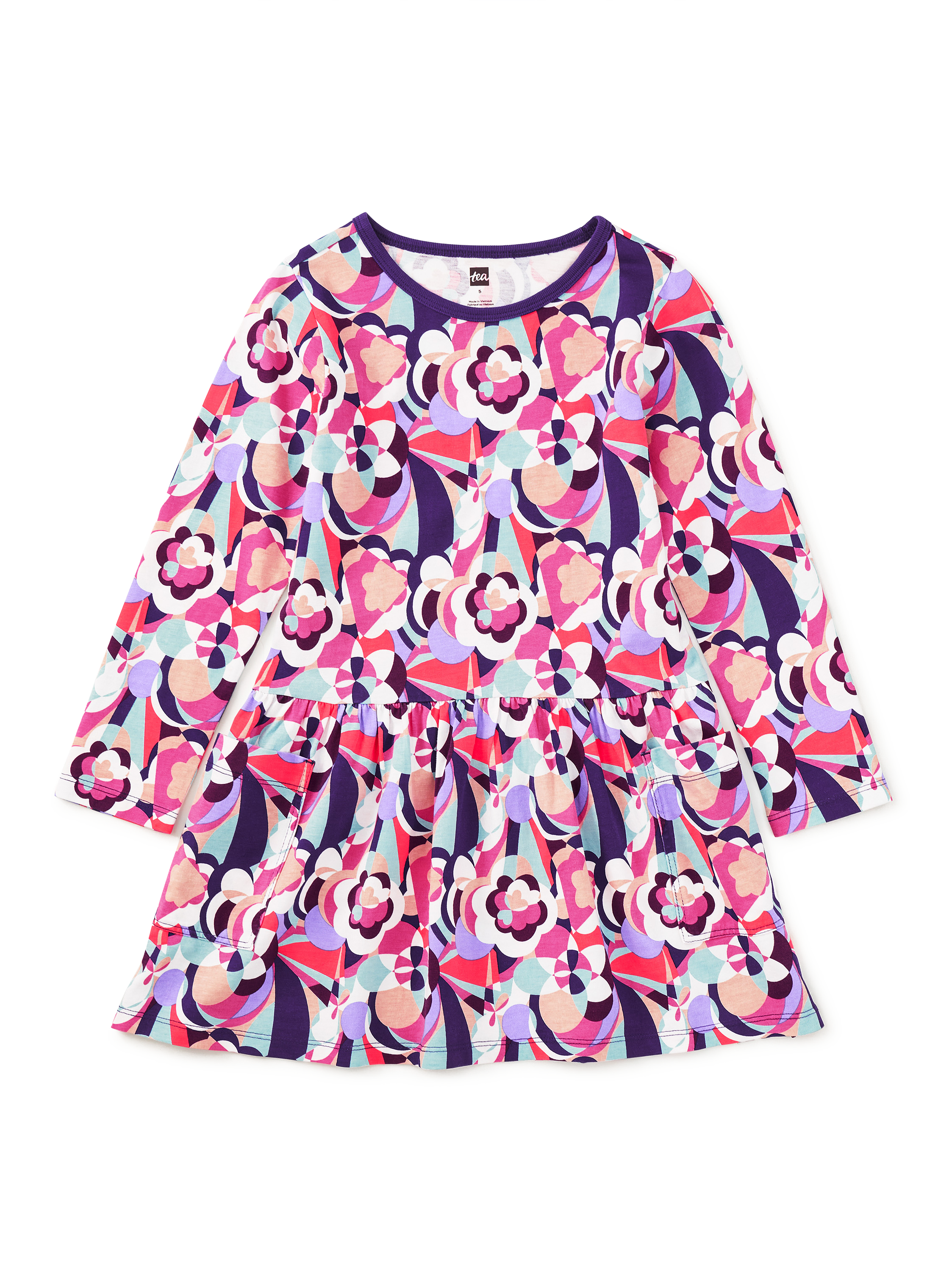 Long Sleeve Pocket Dress