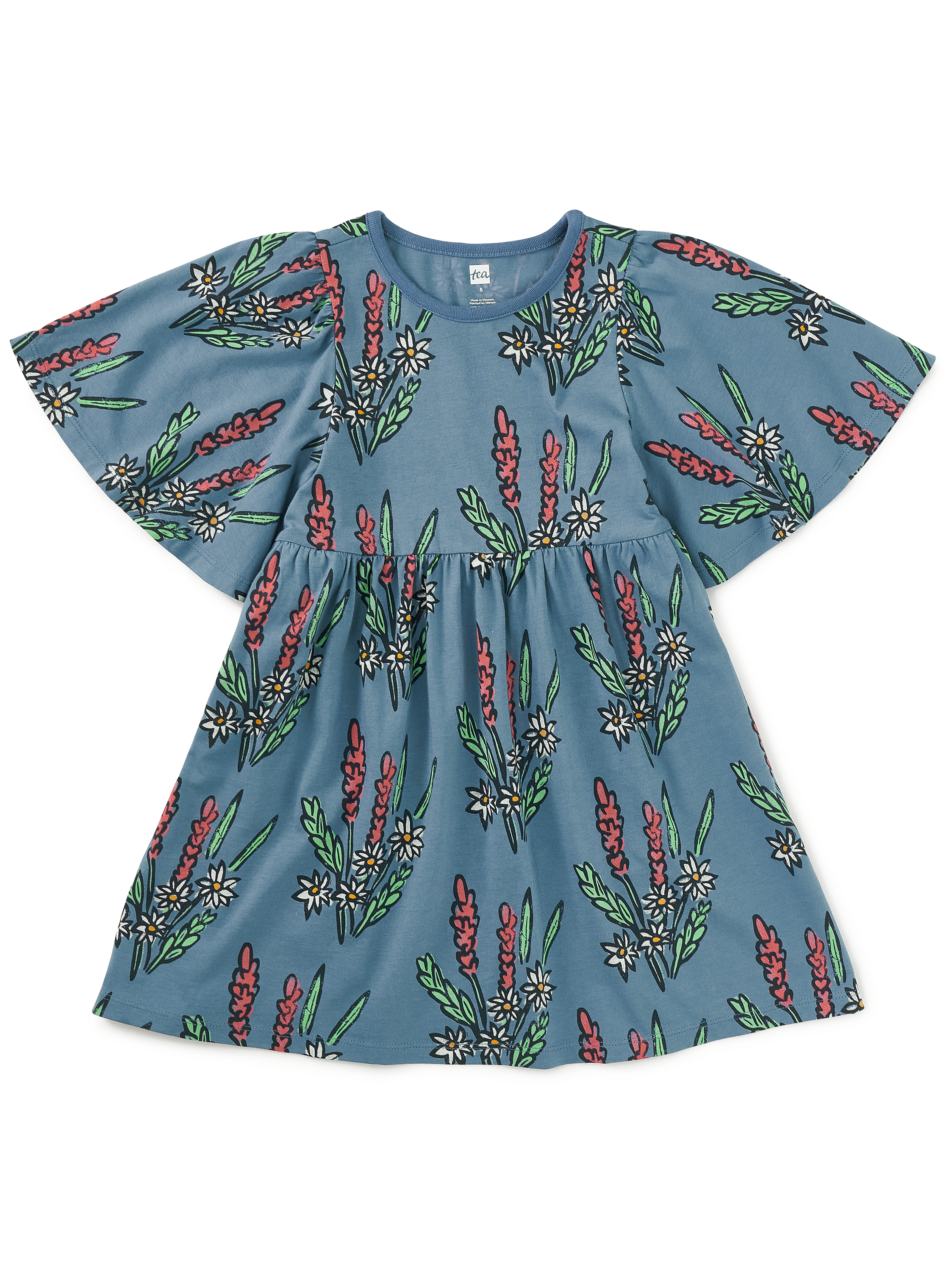 Butterfly Sleeve Dress