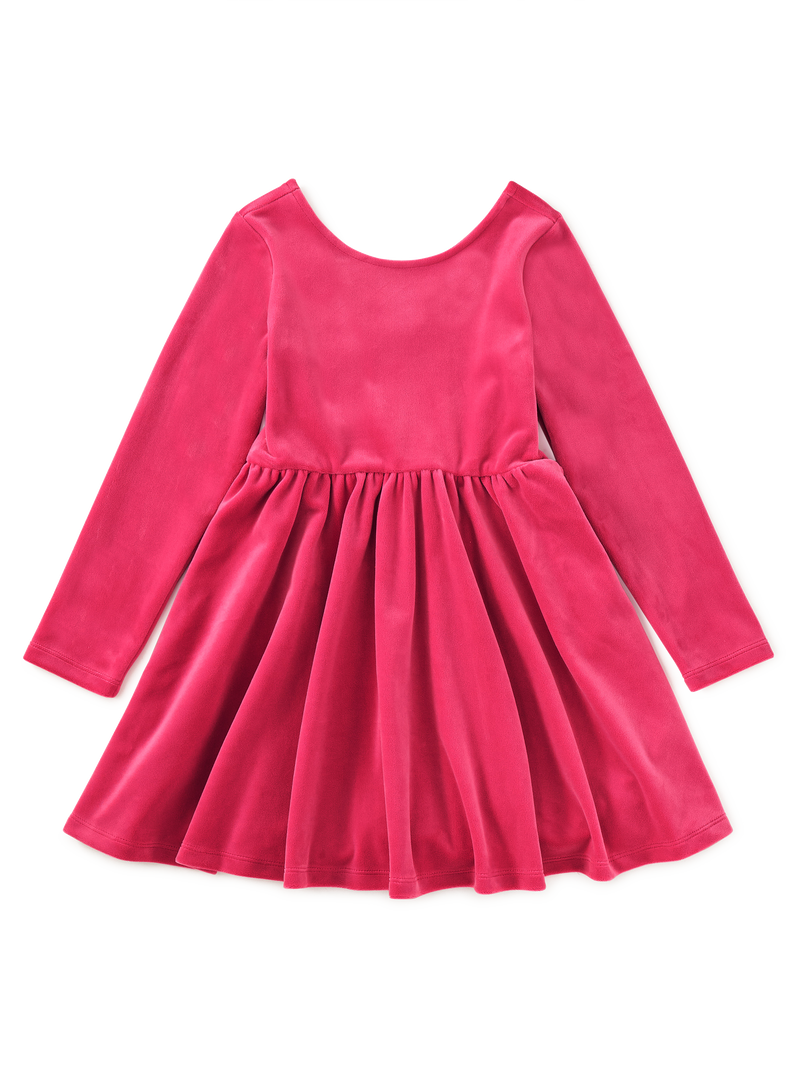 Velour Ballet Dress in Thistle - View 1