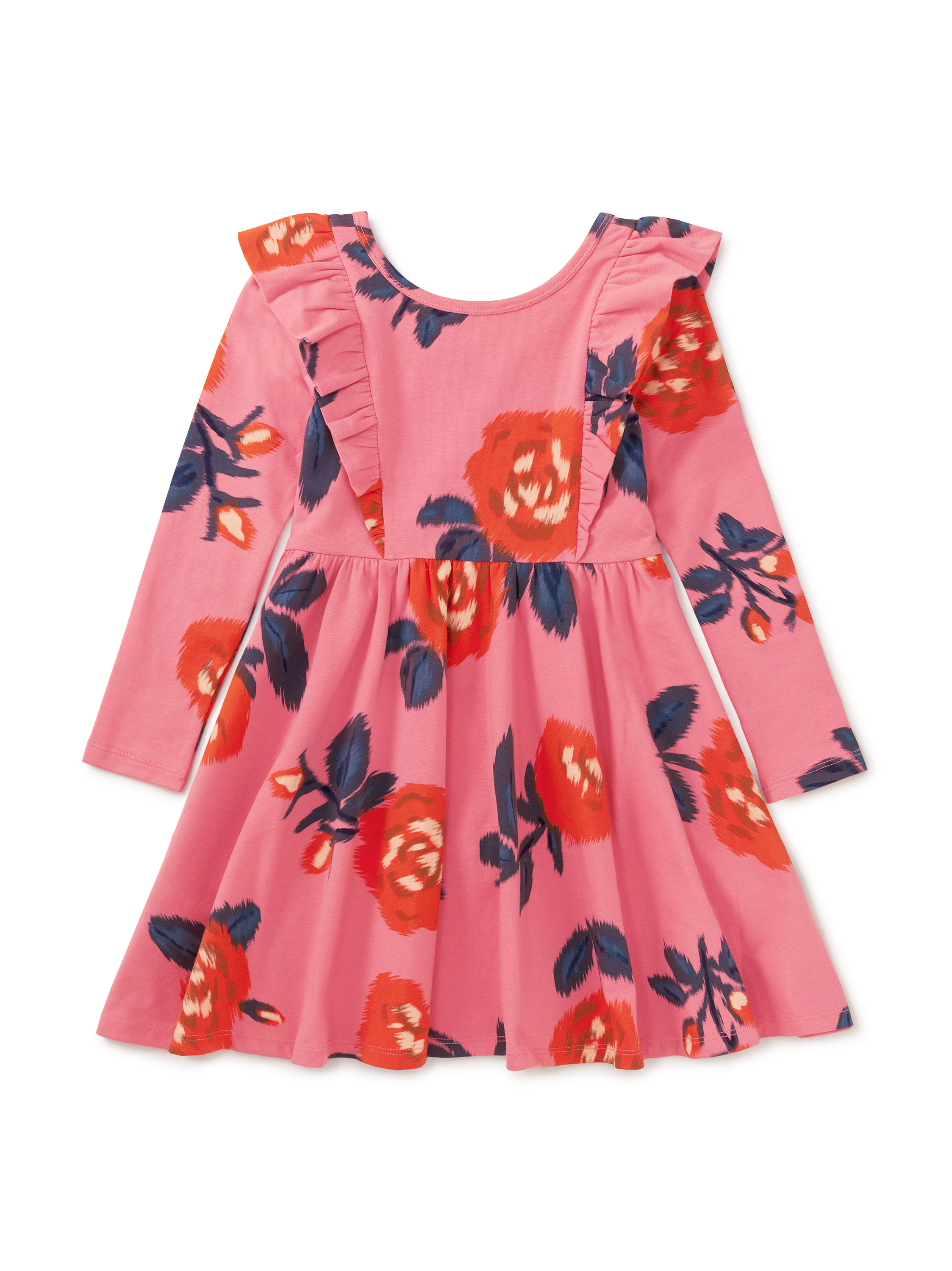 Ruffle Shoulder Ballet Dress