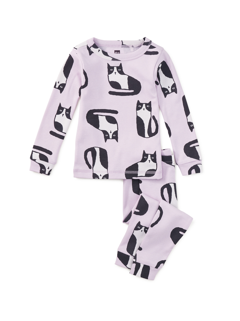 Goodnight Pajama Set in Catnap - View 2