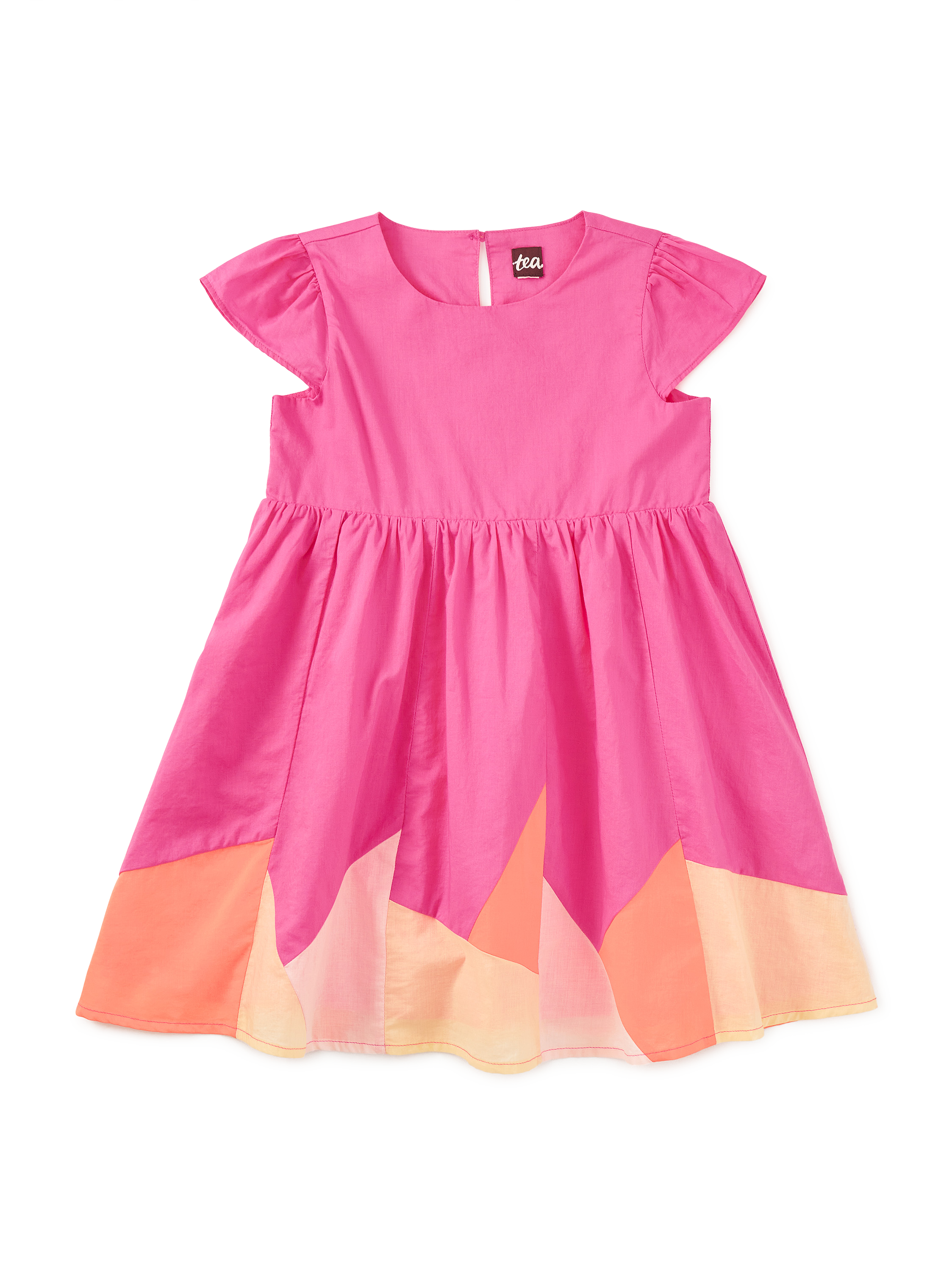 Cap Sleeve Jogakbo Dress
