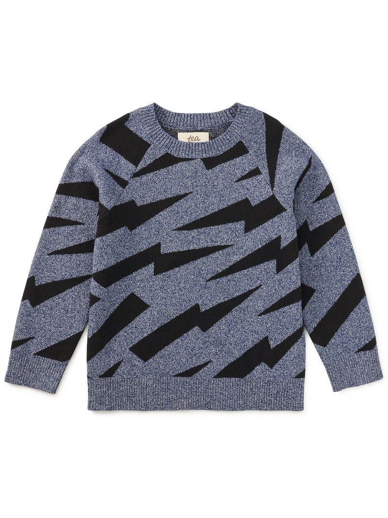 Lightning Stripe Sweater in Lightning Stripes - View 1