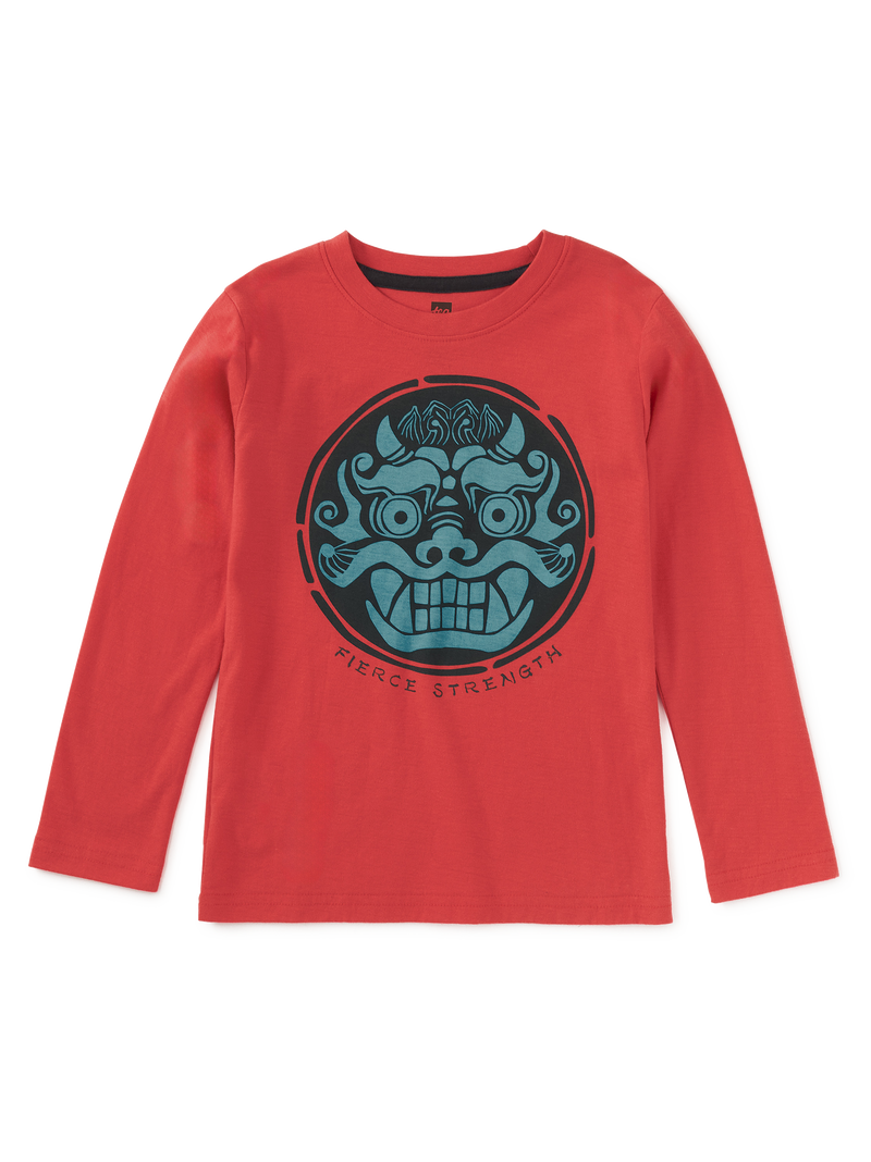 Heem Dragon Graphic Tee in Red Pepper - View 1