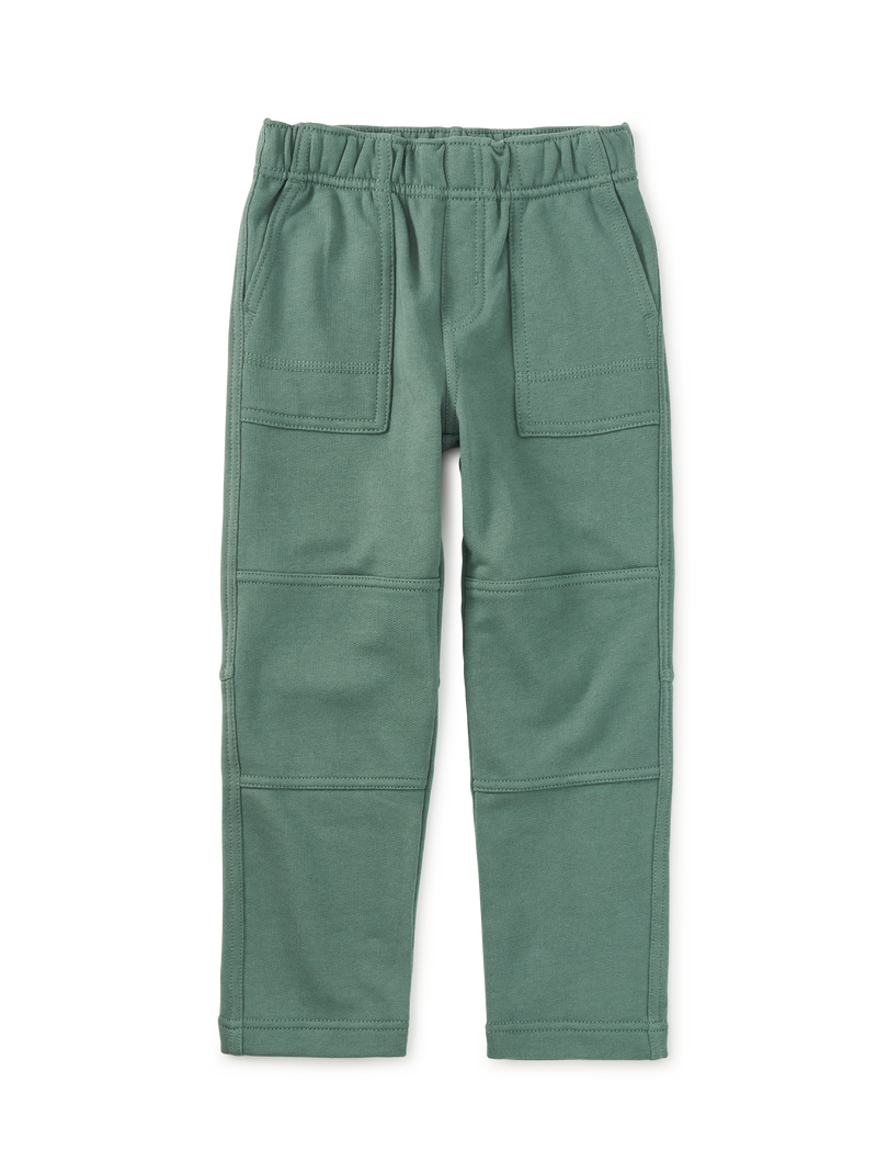 Playwear Pants in Dark Laurel Green - View 1