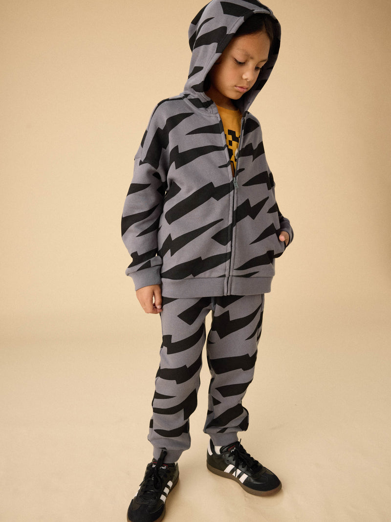 Going Places Joggers in Lightning Stripes - View 2