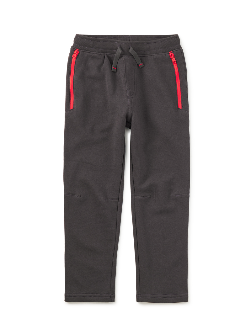 Feeling Zippy Joggers in Pepper - View 1