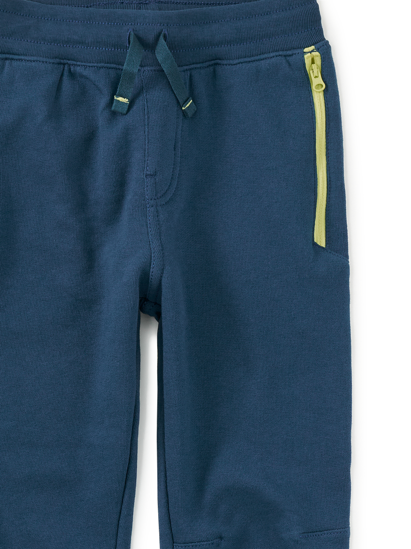 Feeling Zippy Joggers in Bedford Blue - View 2