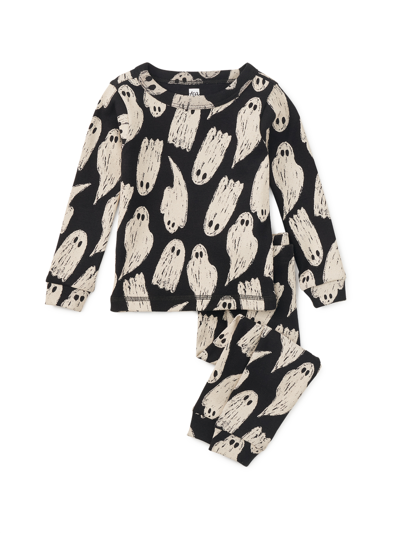 Goodnight Pajama Set in Glowing Ghost - View 2