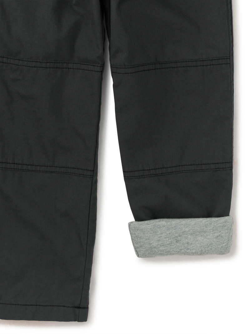 Cozy Does It Lined Pants in Pepper - View 2