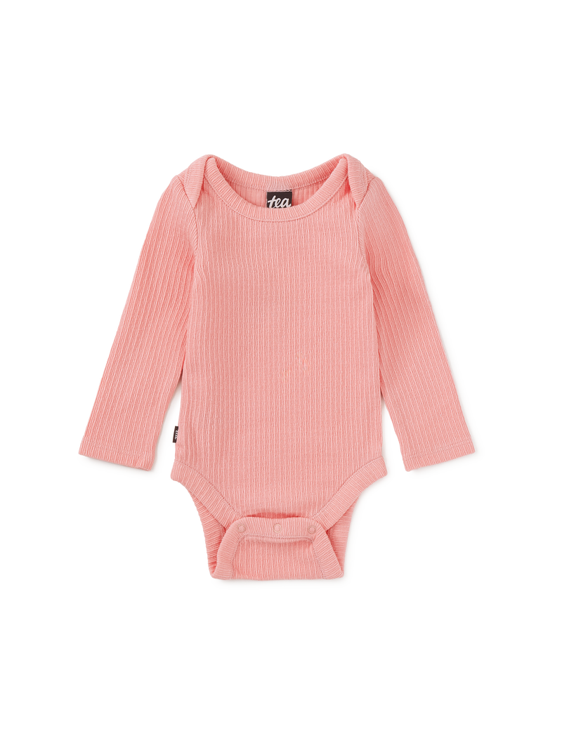 Lap Shoulder Baby Bodysuit in Cherry Blossom - View 1