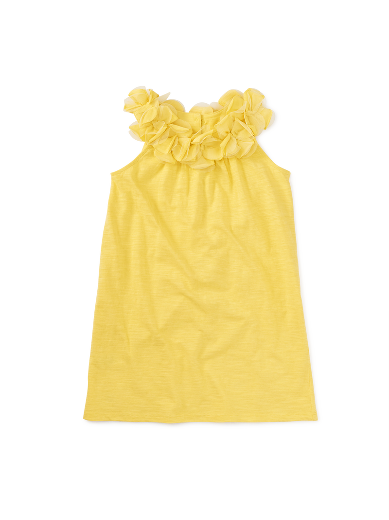 Blooming Lily Shift Dress in Yuzu - View 1