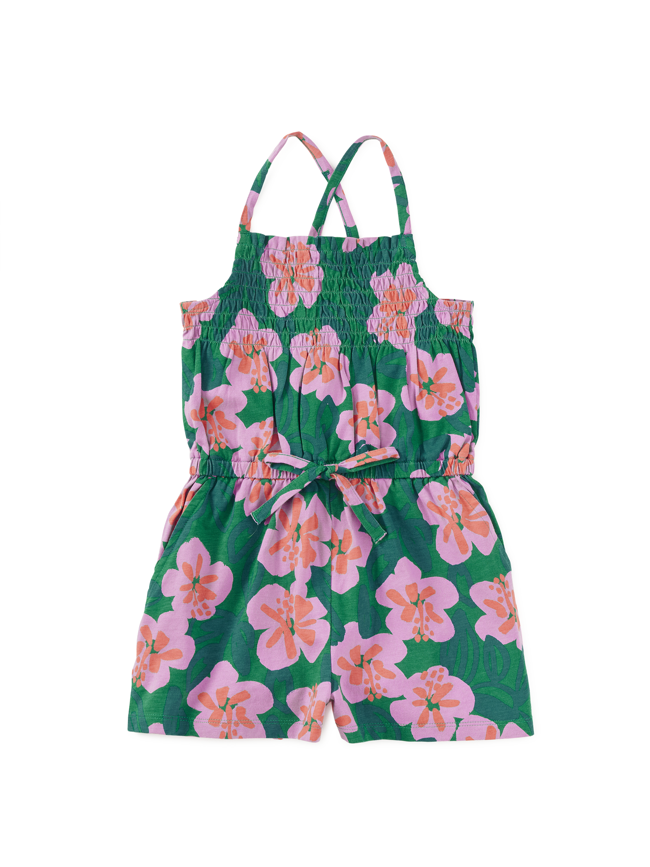 Smocked Strappy Romper