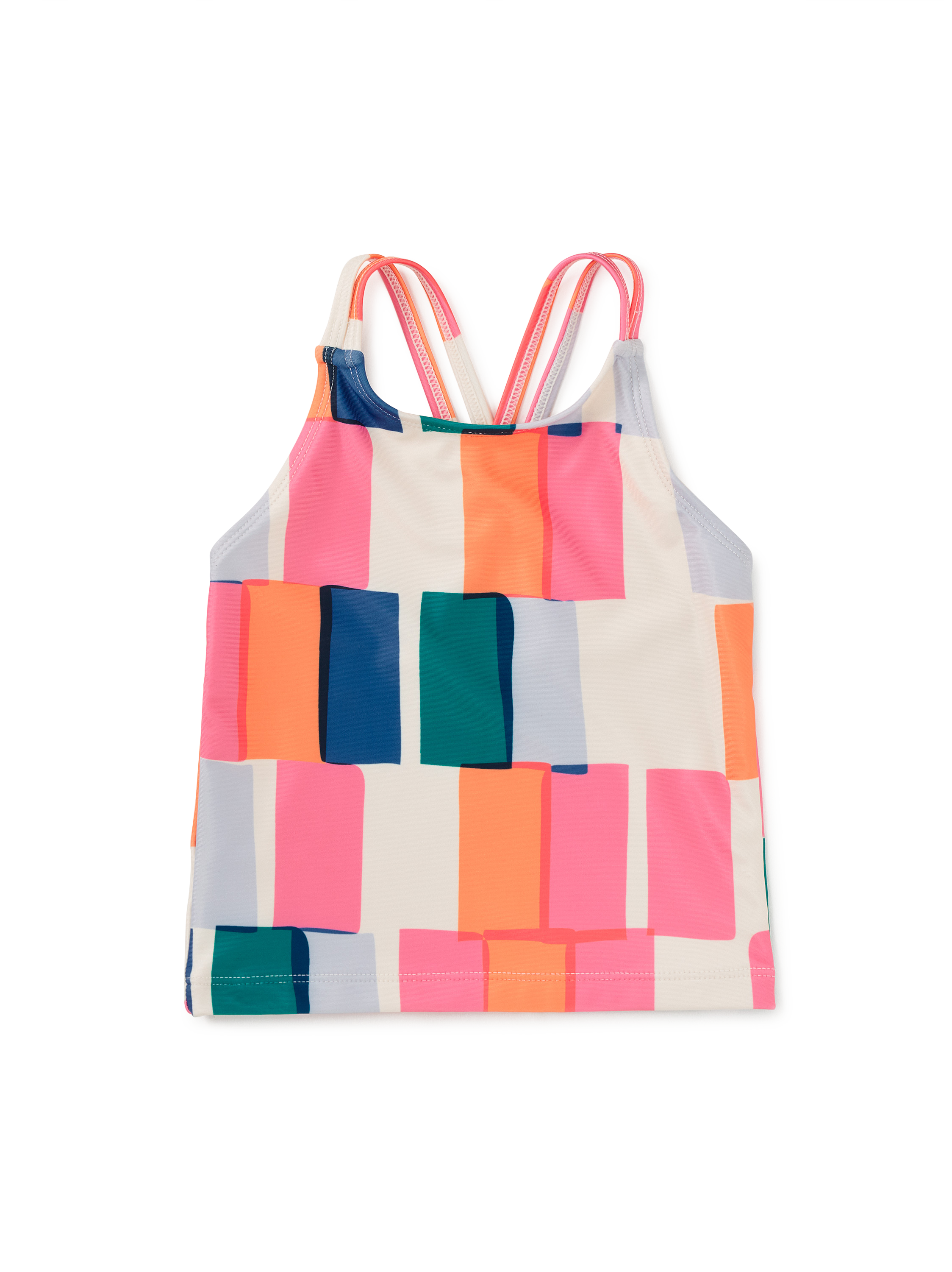 Cross Back Tankini Top