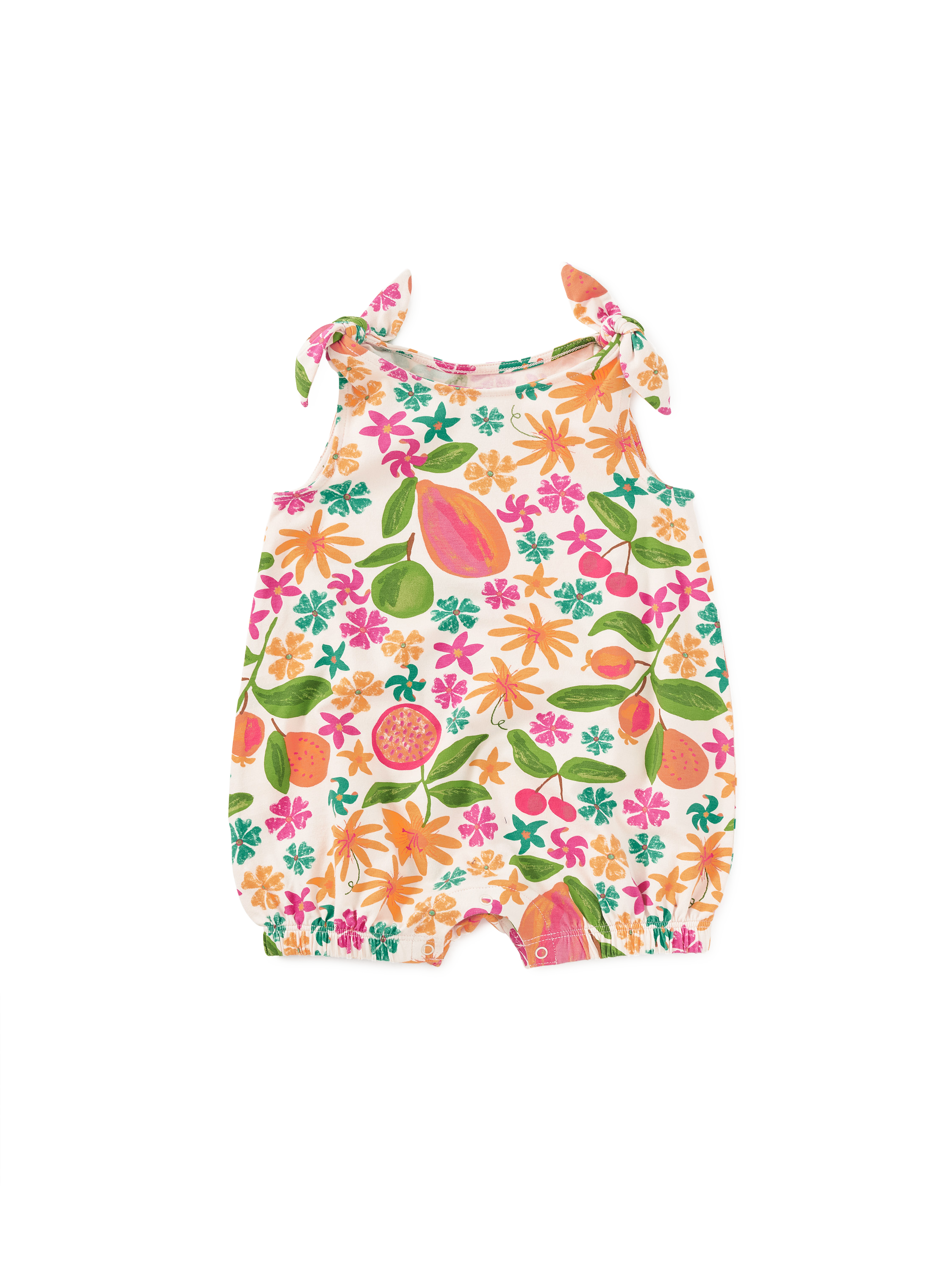 Tie Shoulder Baby Romper