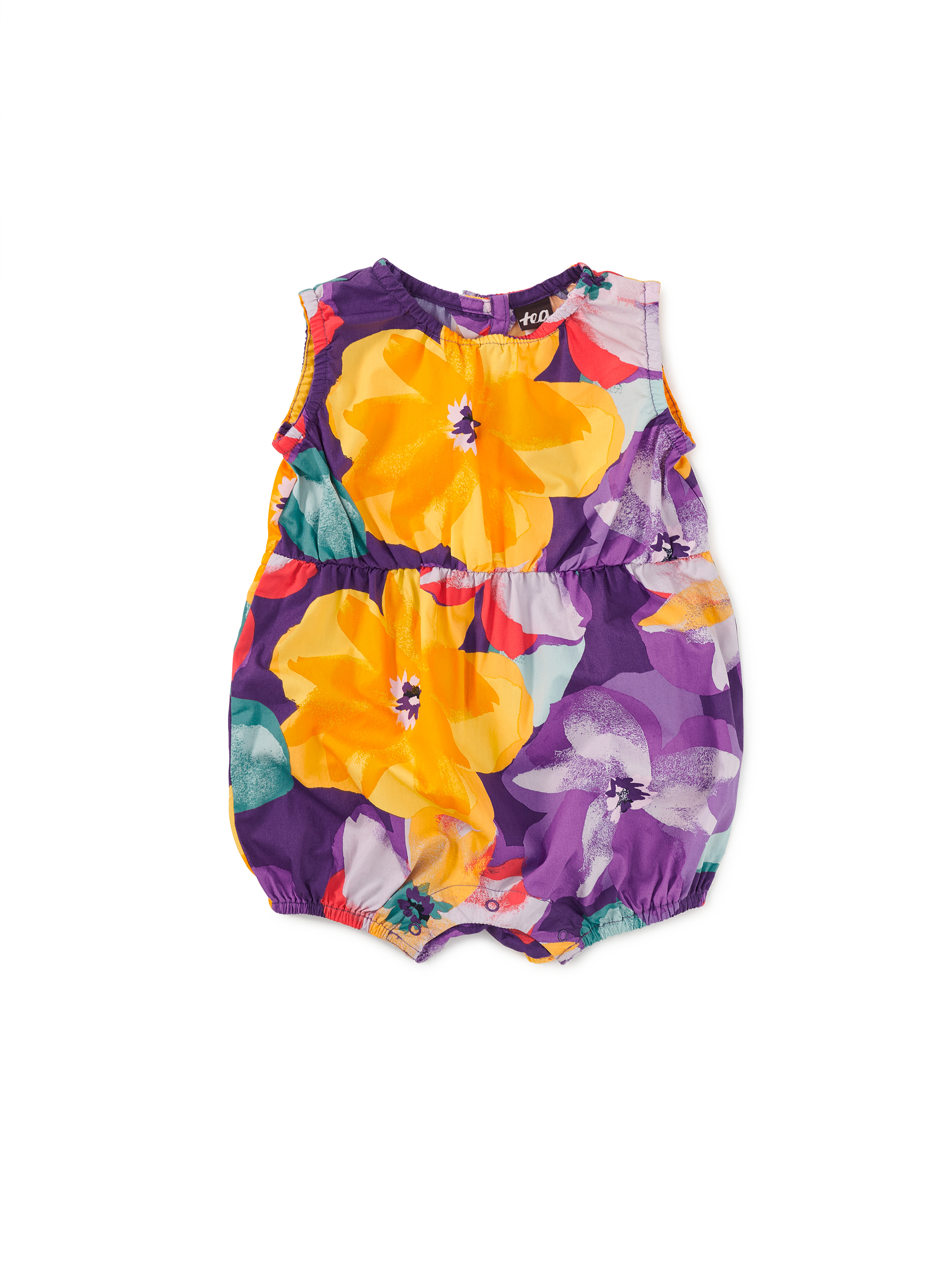 Peek-A-Boo Back Baby Romper