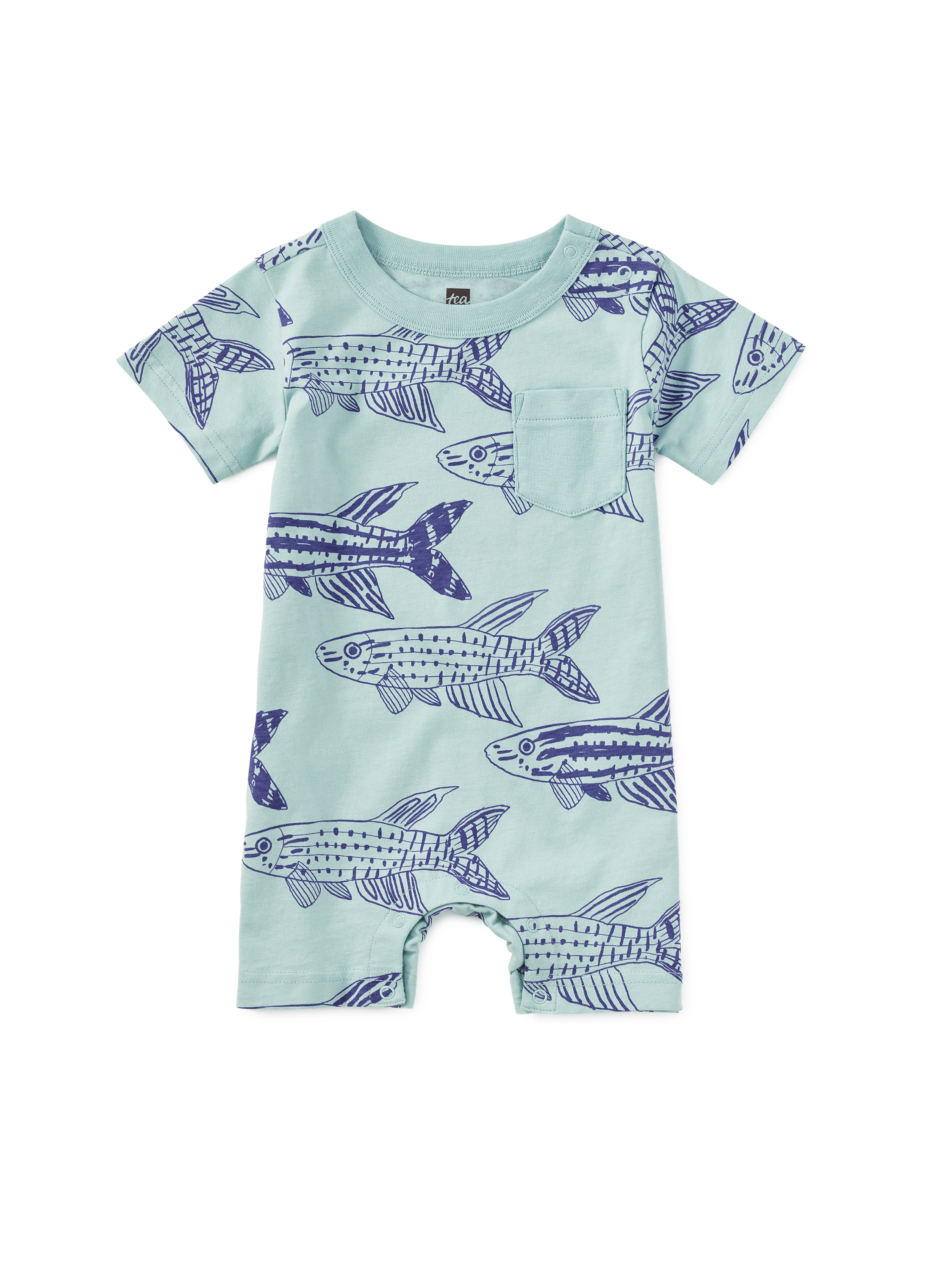 Pocket Shortie Baby Romper
