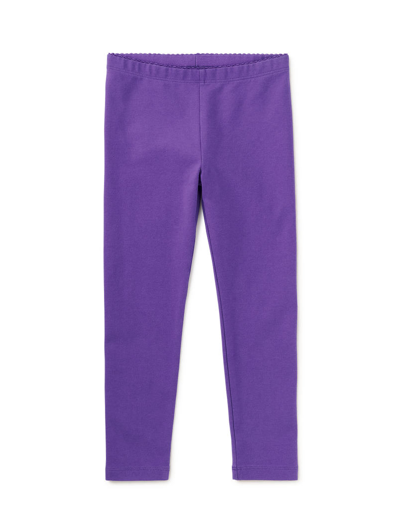 Solid Leggings in Deep Lavender - View 2