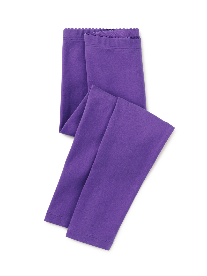 Solid Leggings in Deep Lavender - View 1