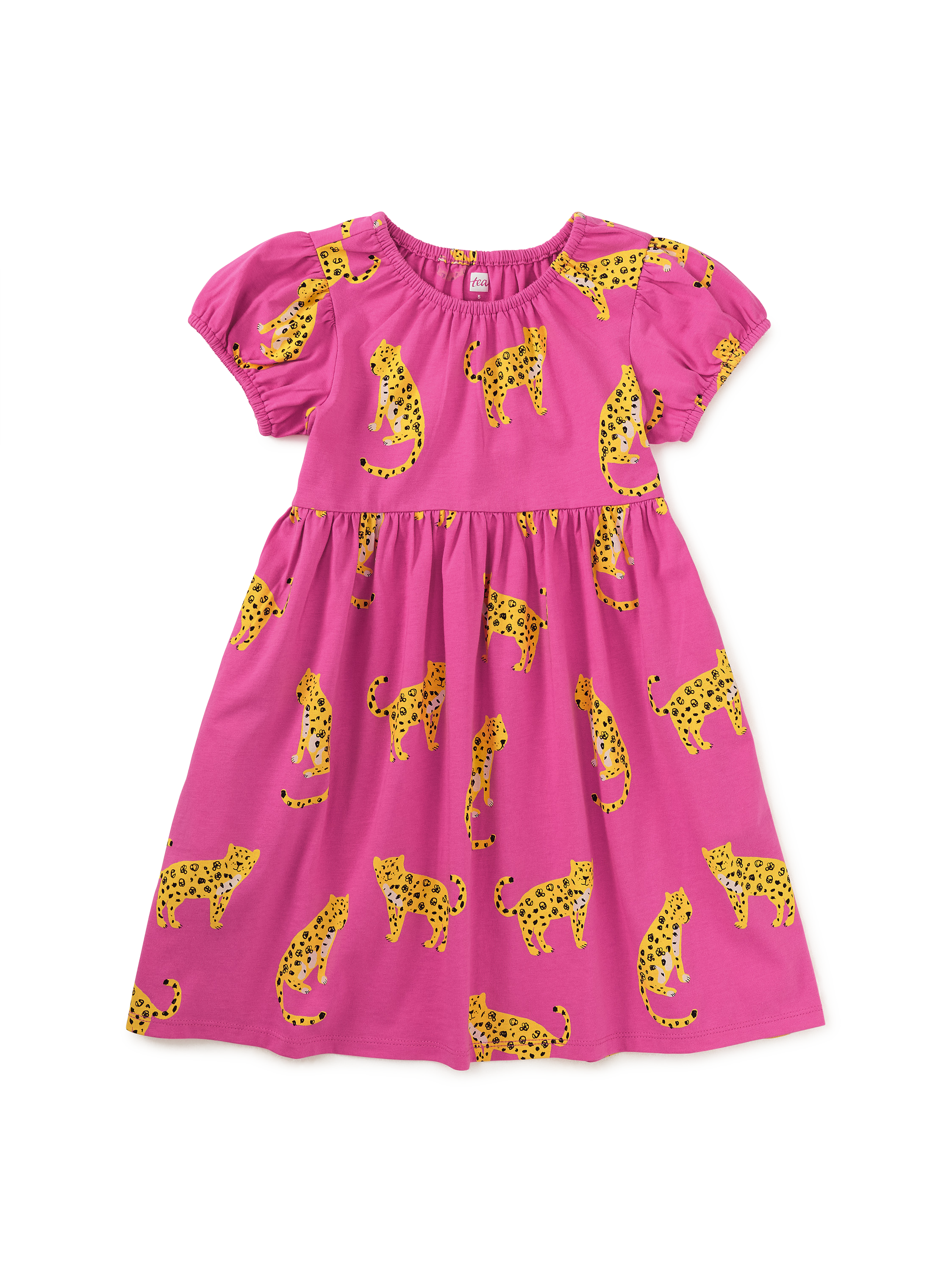 Puff Sleeve Empire Dress