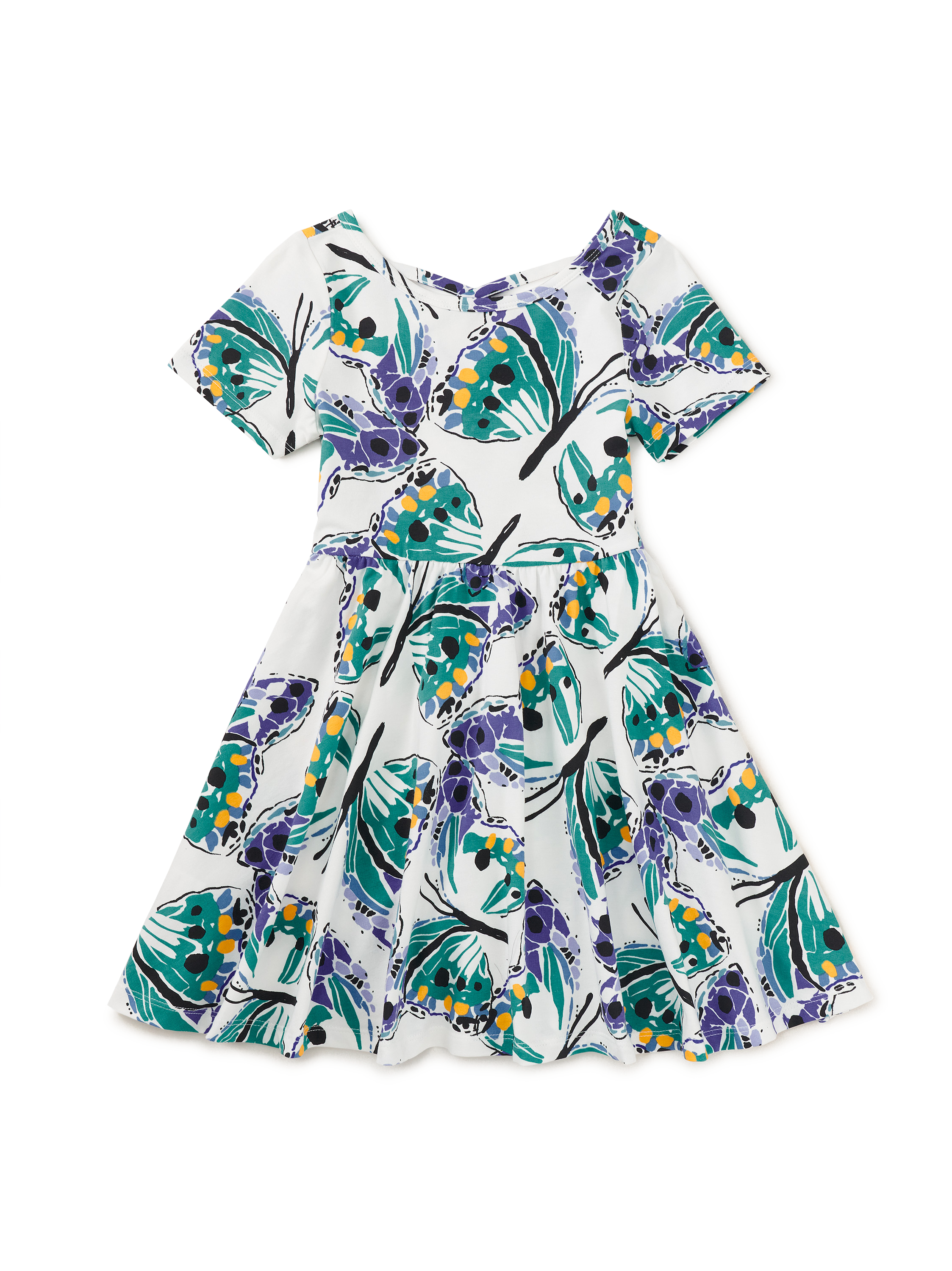 Short Sleeve Ballet Dress