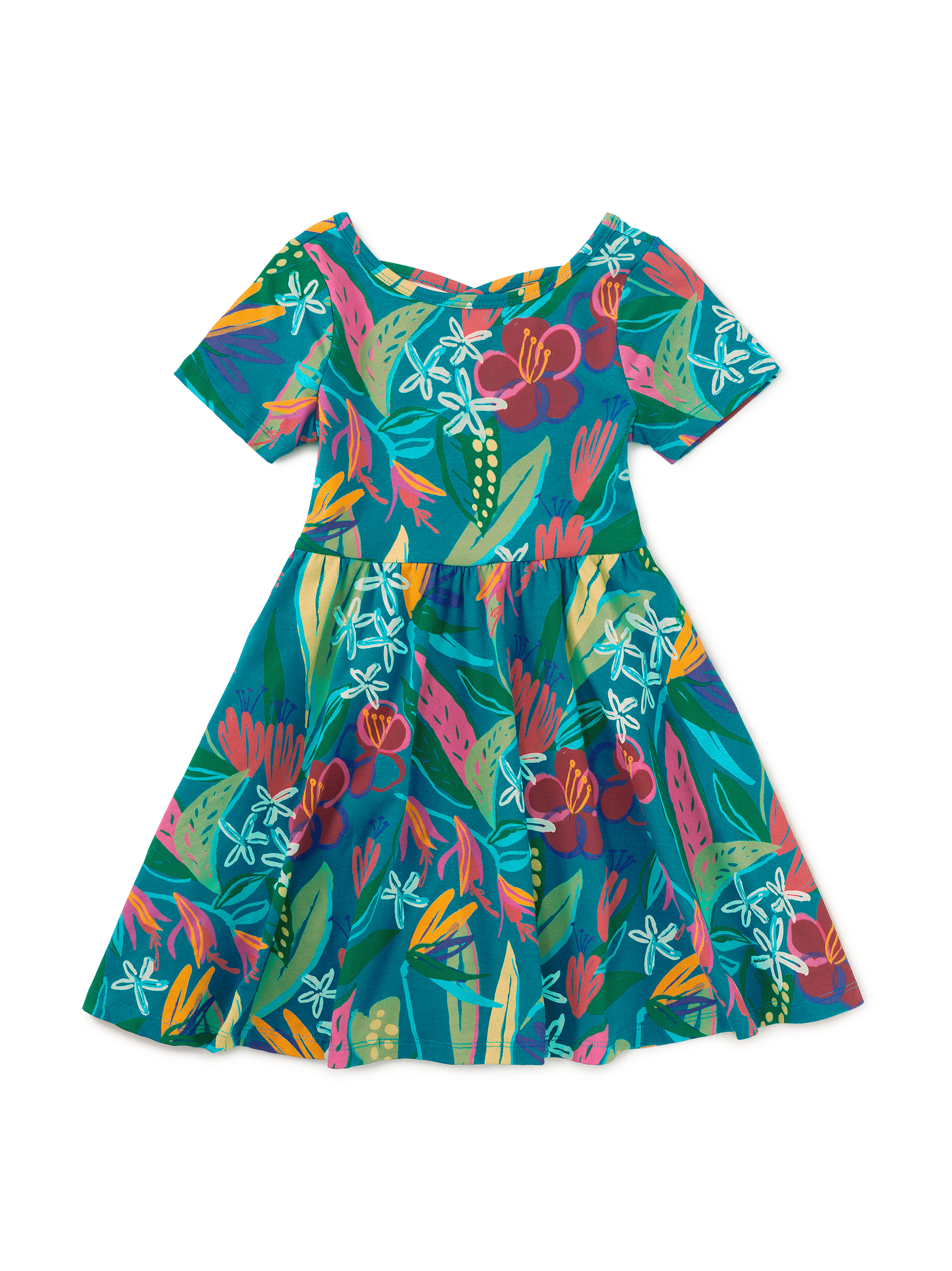Short Sleeve Ballet Dress