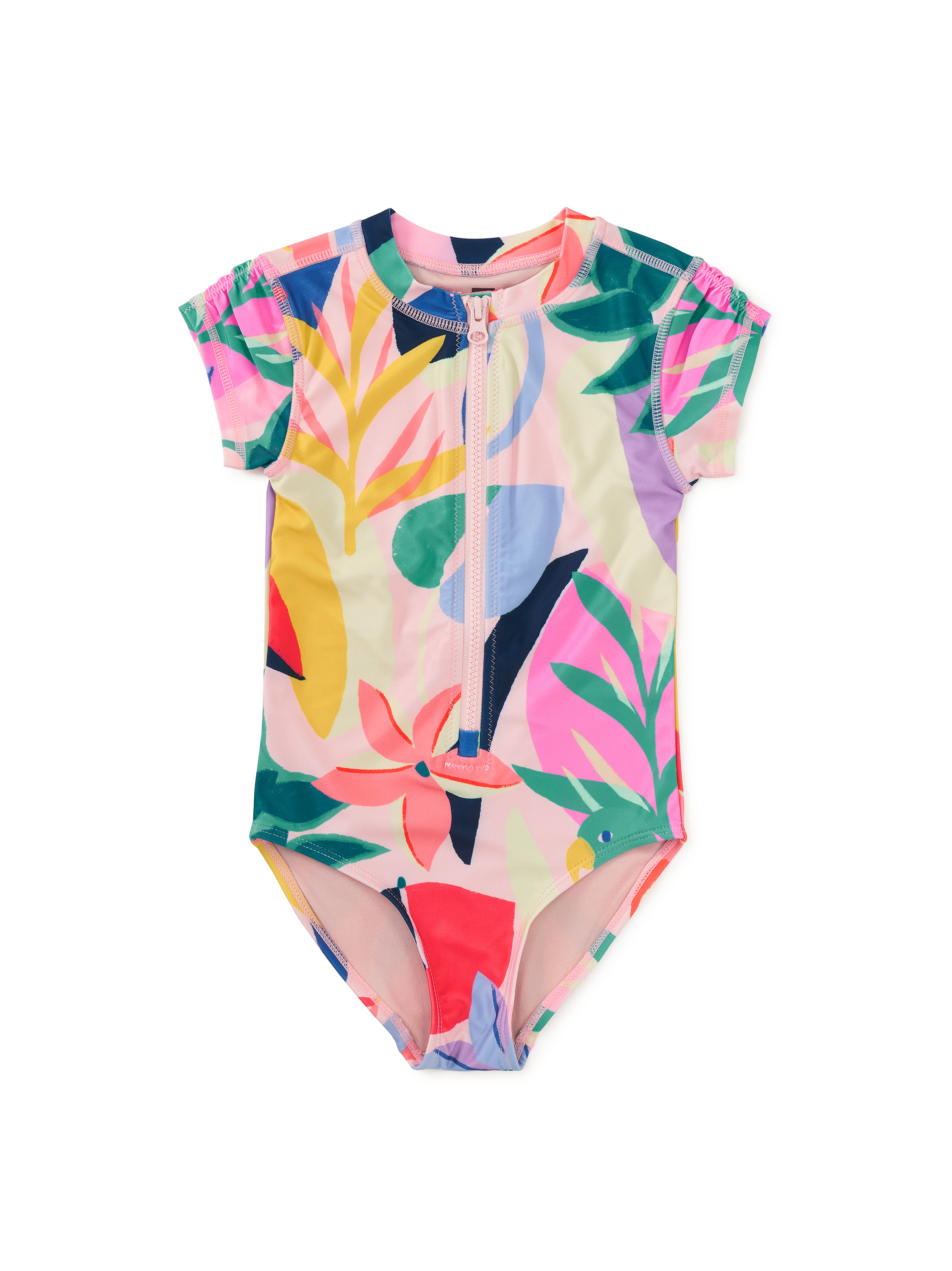 Rash Guard One-Piece Swimsuit
