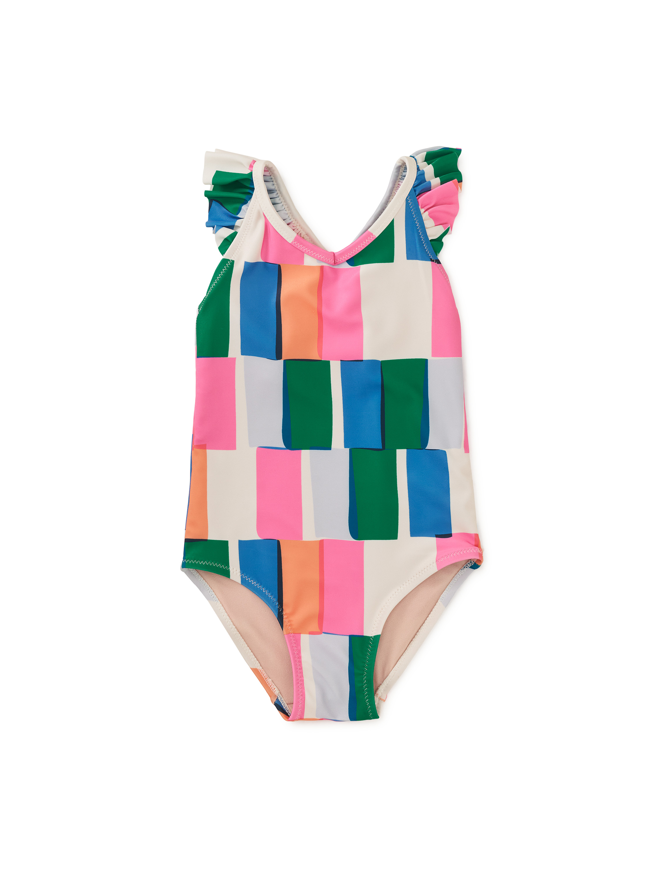 Ruffle One-Piece Swimsuit