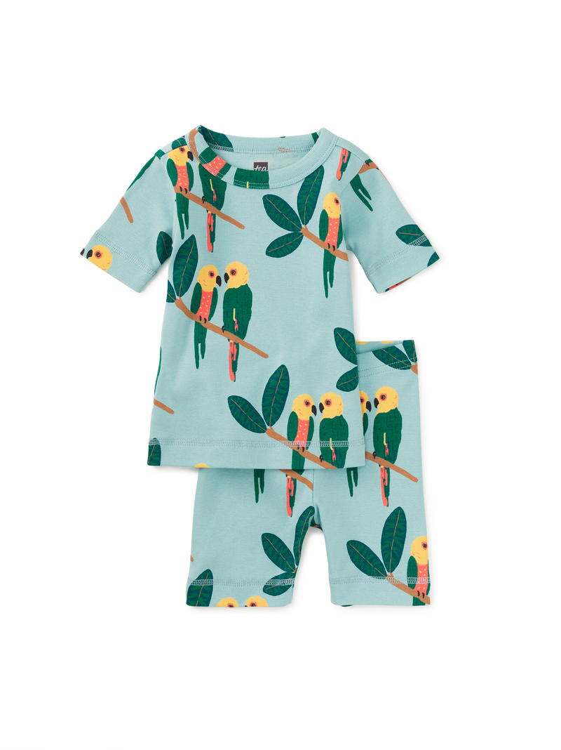 In Your Dreams Pajama Set in Jandaya Parakeets - View 2