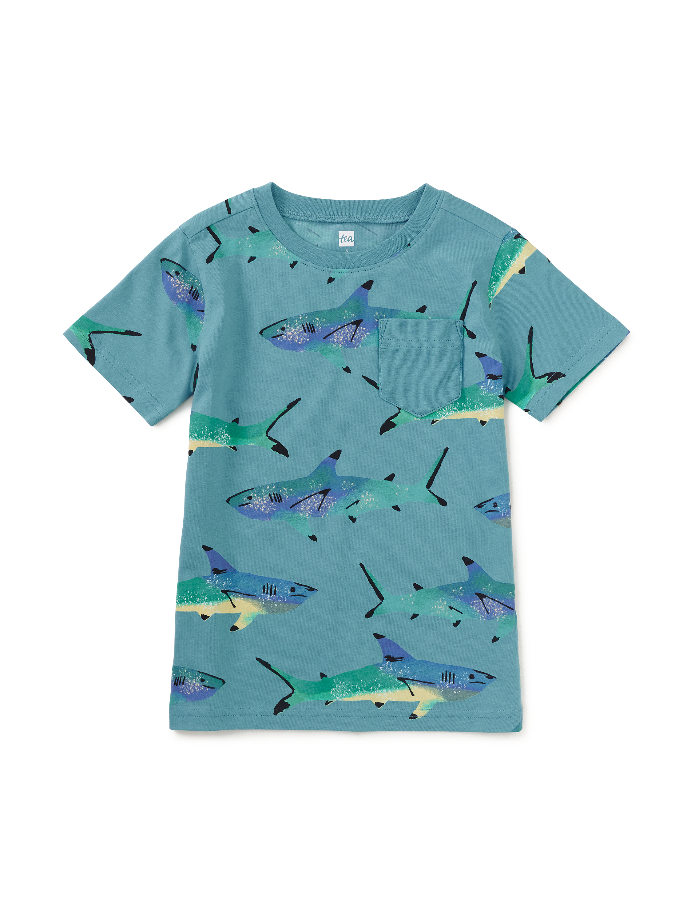 Printed Pocket Tee