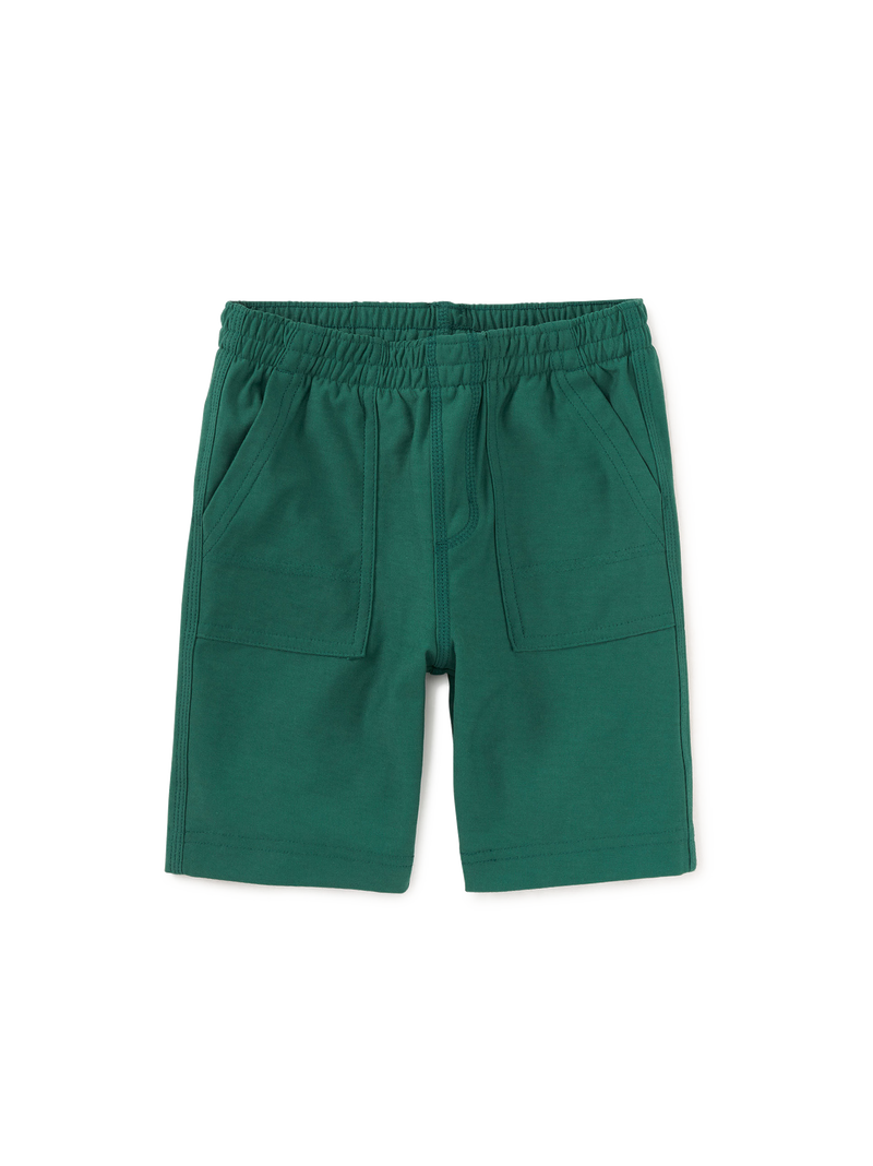 Playwear Shorts in Botany Green - View 1