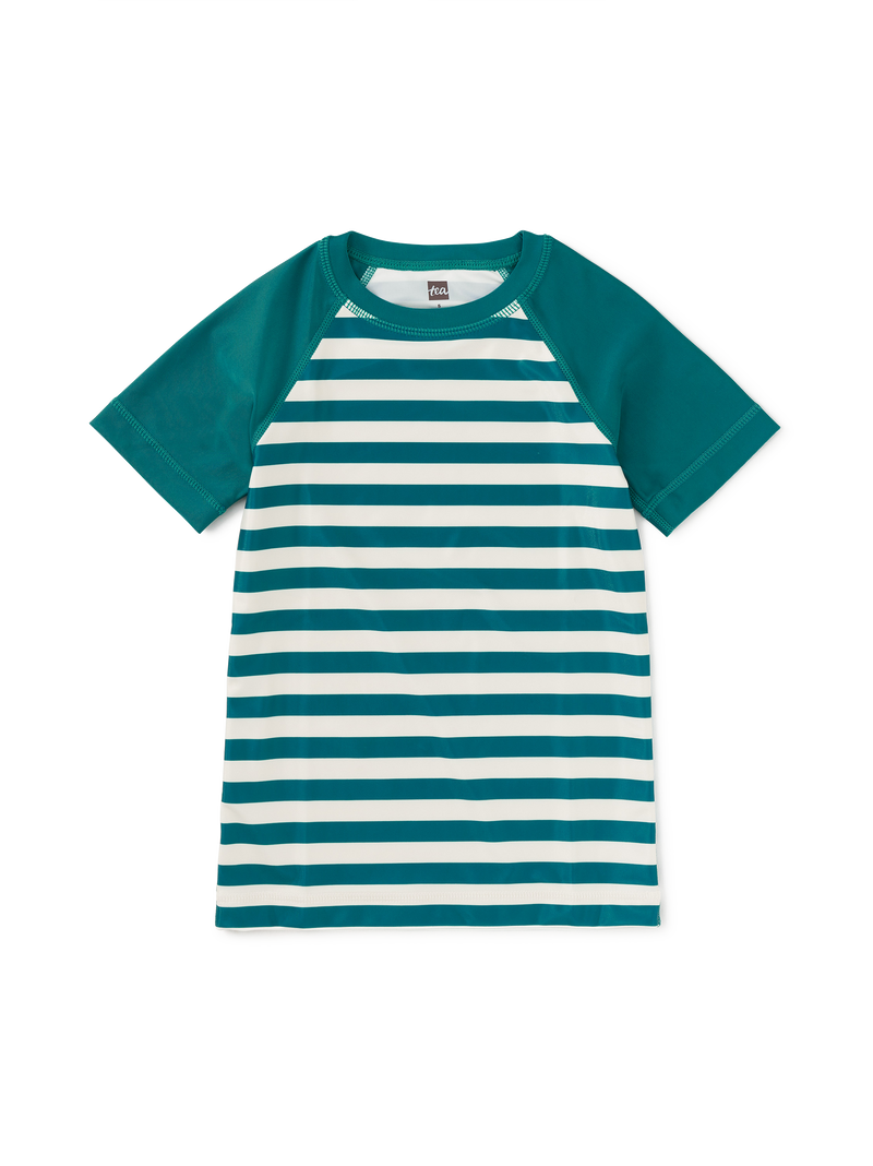 Short Sleeve Rash Guard in Core Swim - View 1