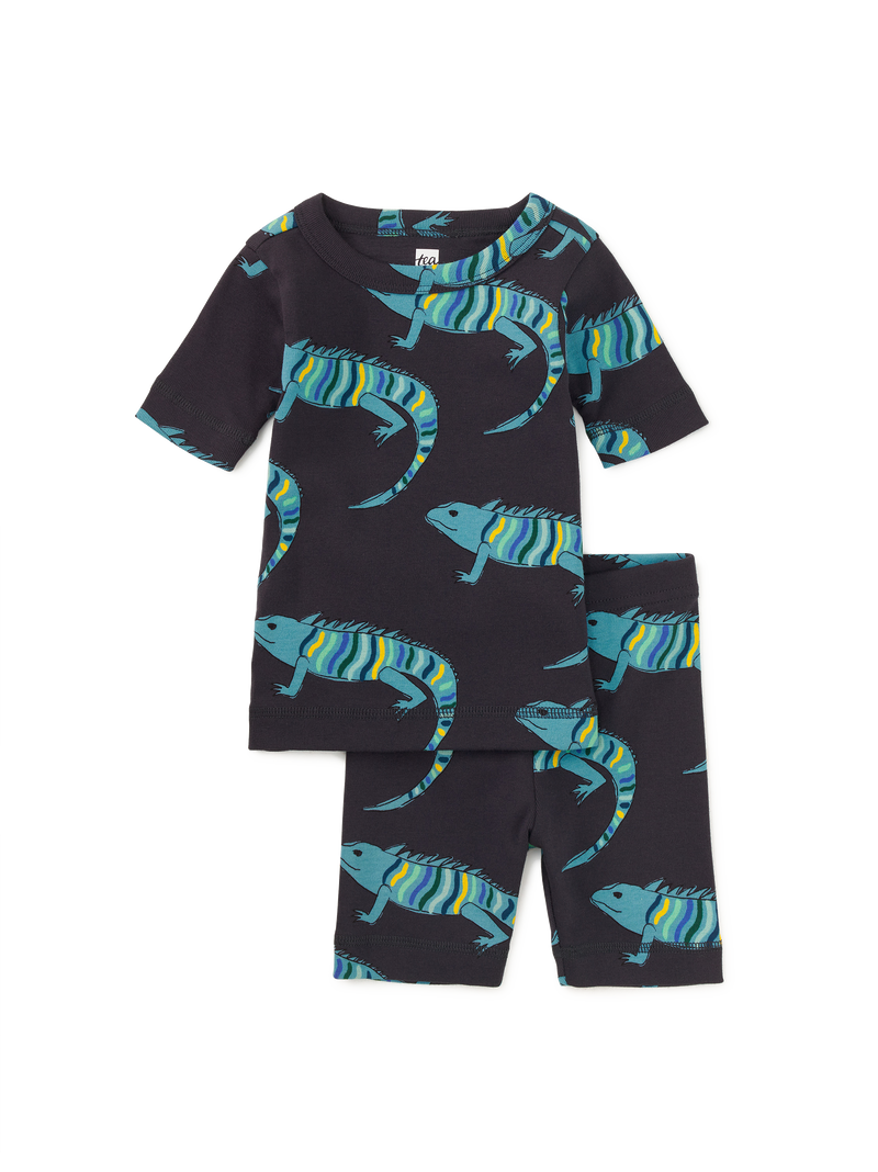In Your Dreams Pajama Set in Easy Iguanas - View 2