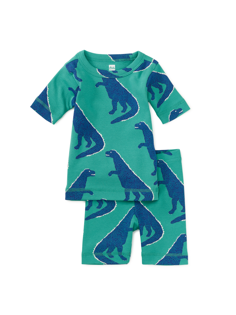 In Your Dreams Pajama Set in Stompin T-Rex - View 2