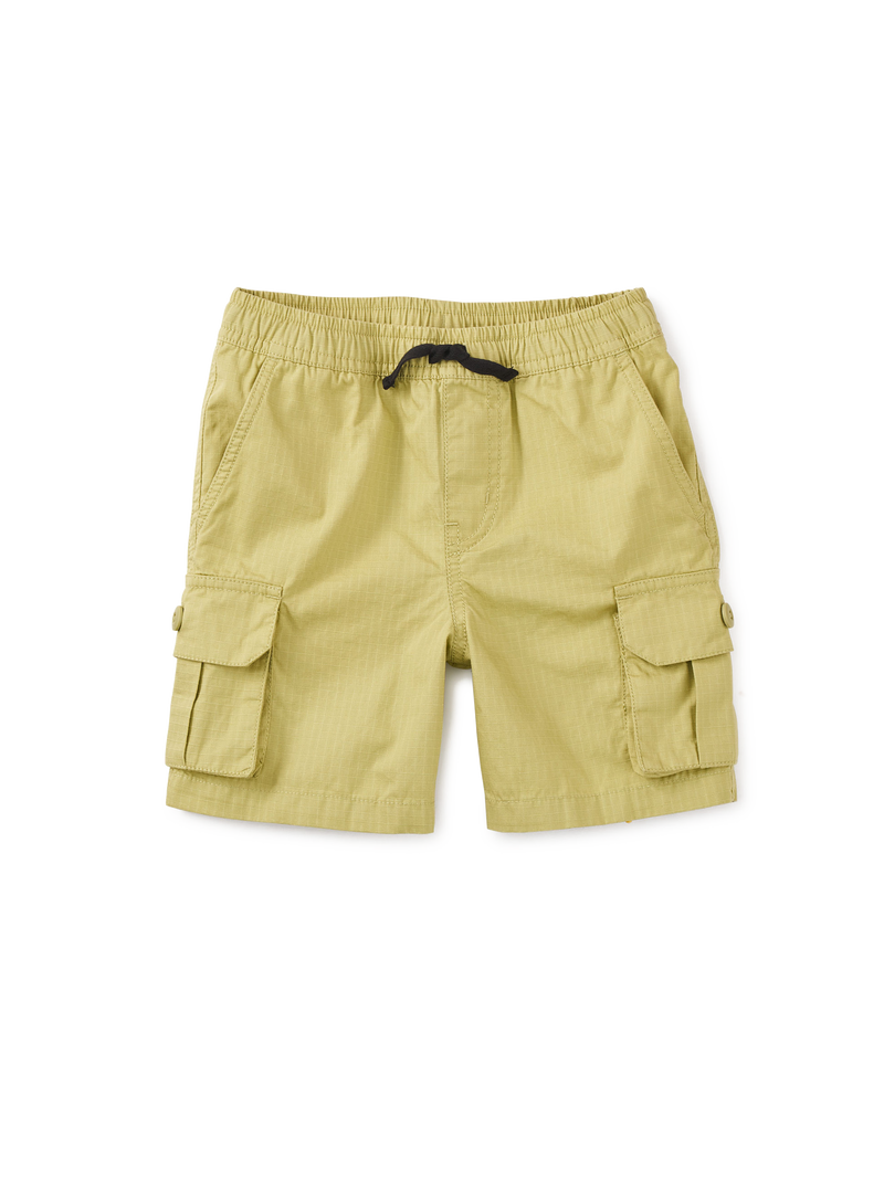 Ripstop Cargo Shorts in Aloe - View 1