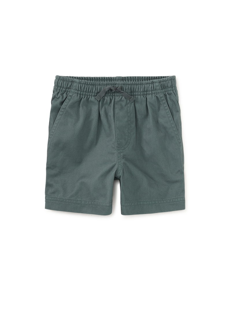 Twill Sport Shorts in Bay Leaf - View 1