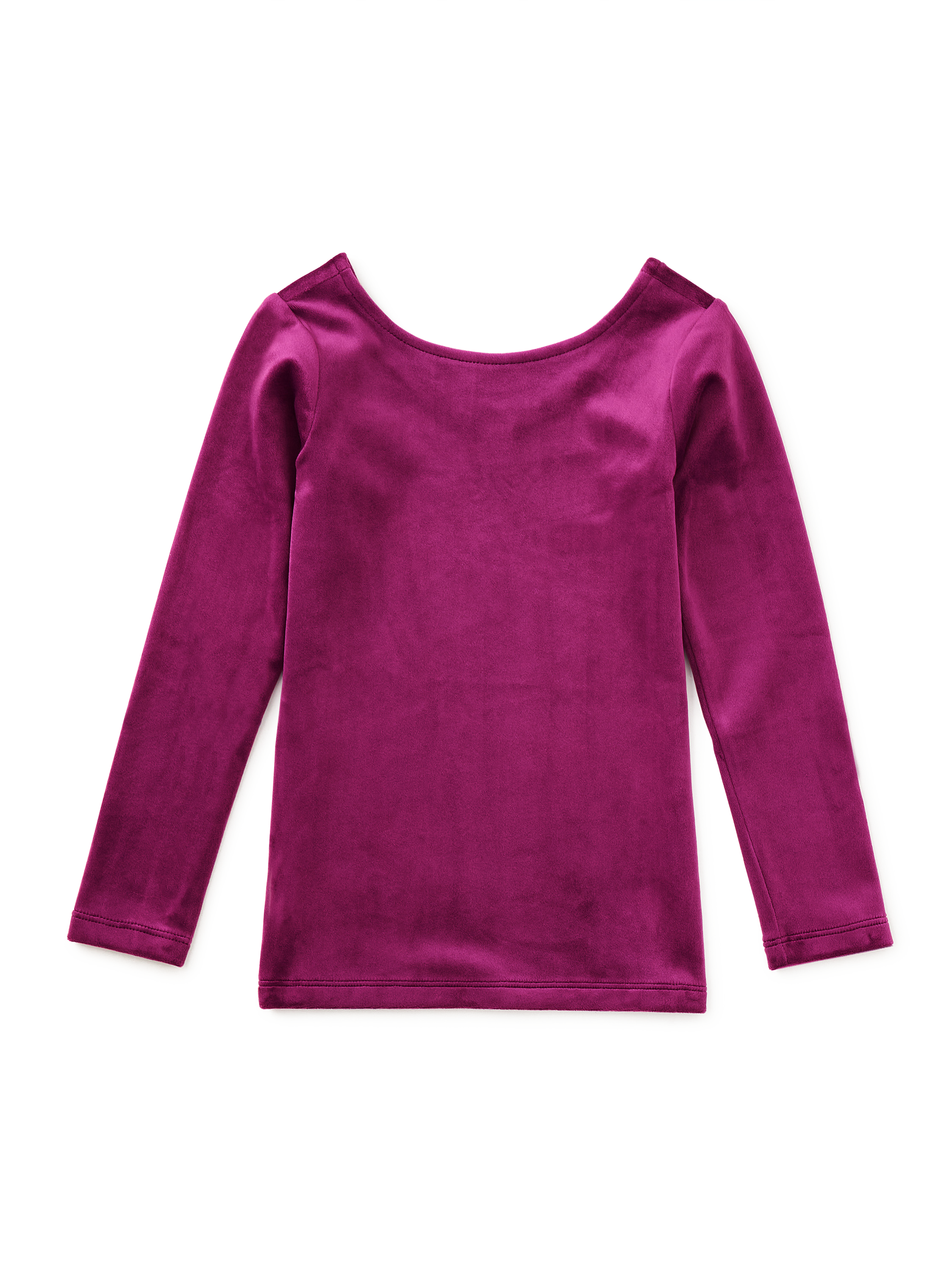 Velour Long Sleeve Slim Fit To
