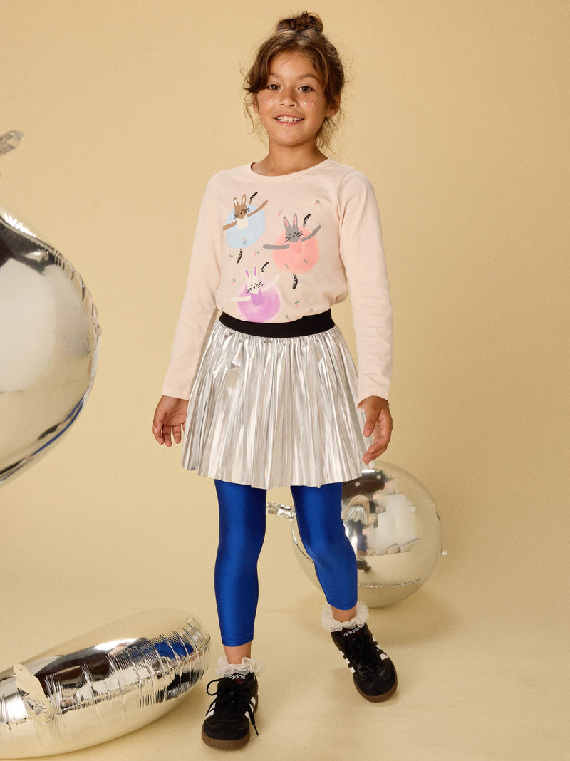 Bunny Ballet Graphic Tee in Creole Pink - View 2