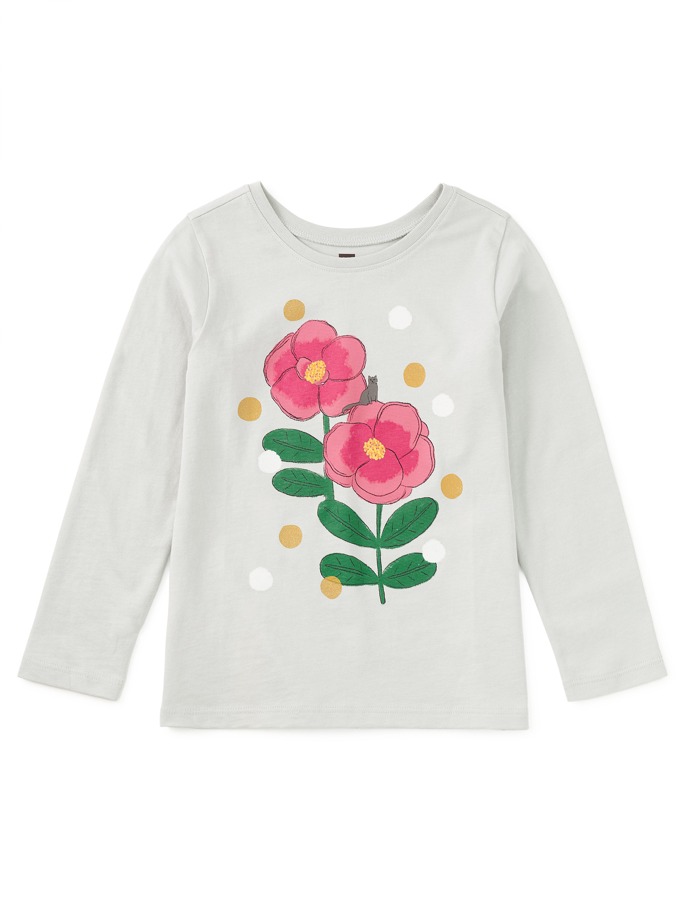 Golden Flowers Graphic Tee
