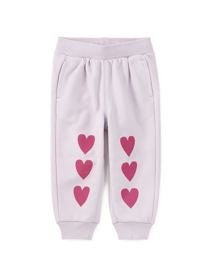 Going Places Joggers in Urchin Purple - View 2