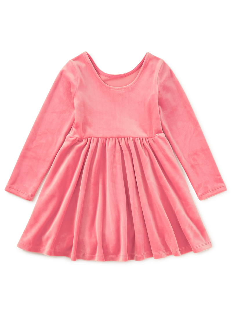 Velour Ballet Dress in Mauveglow - View 2