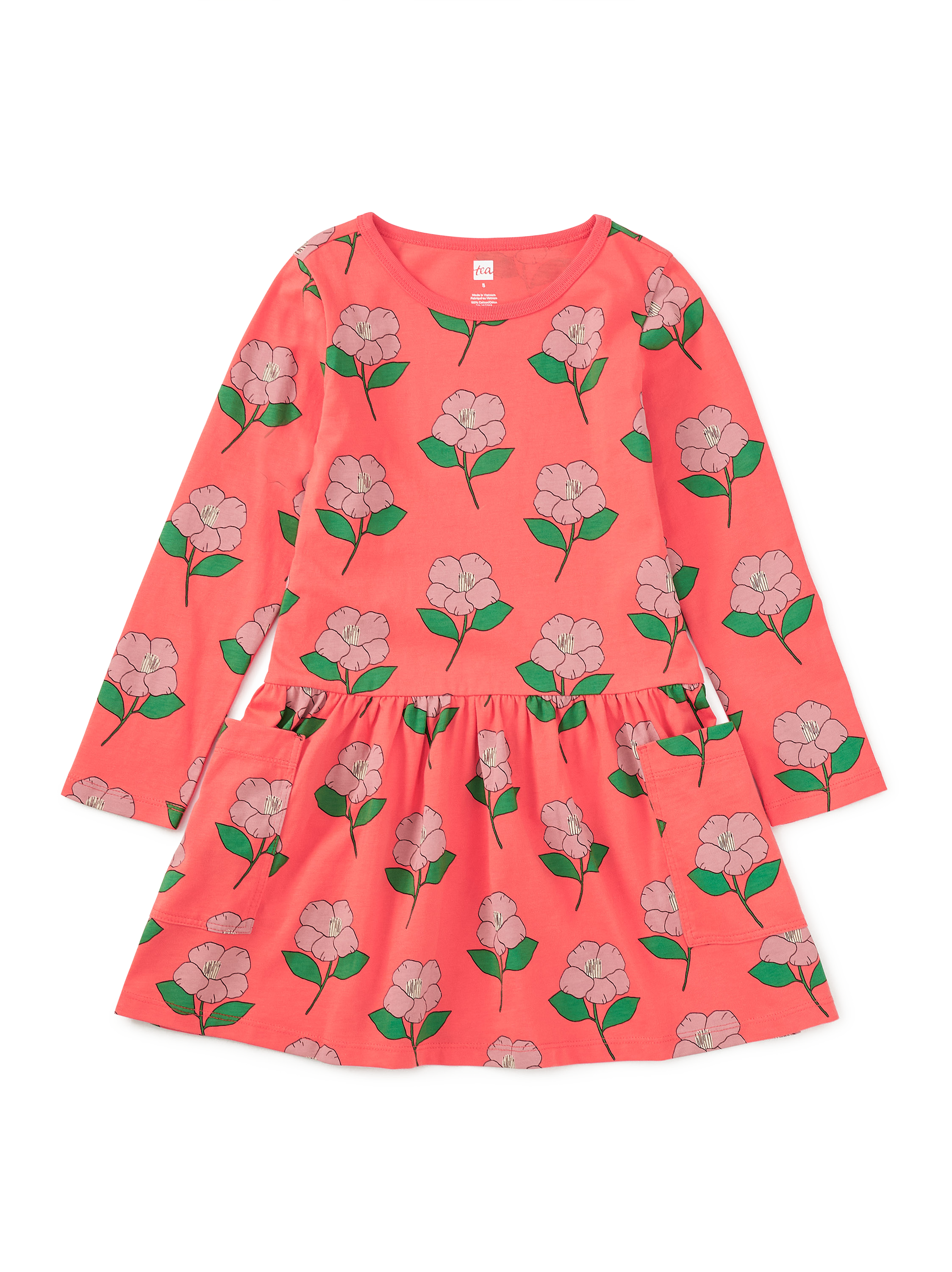 Long Sleeve Pocket Dress