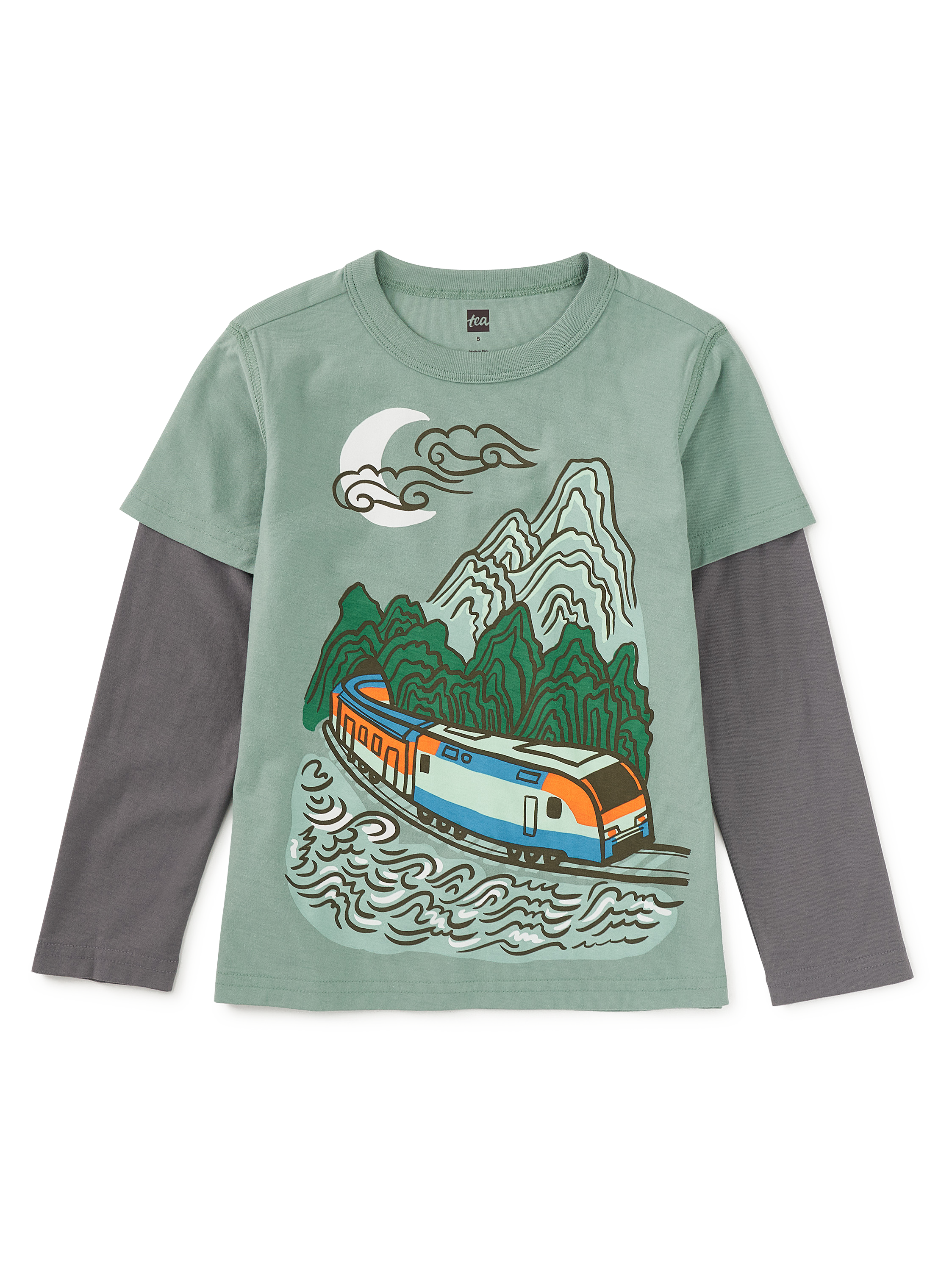 Korean Train Layered Tee
