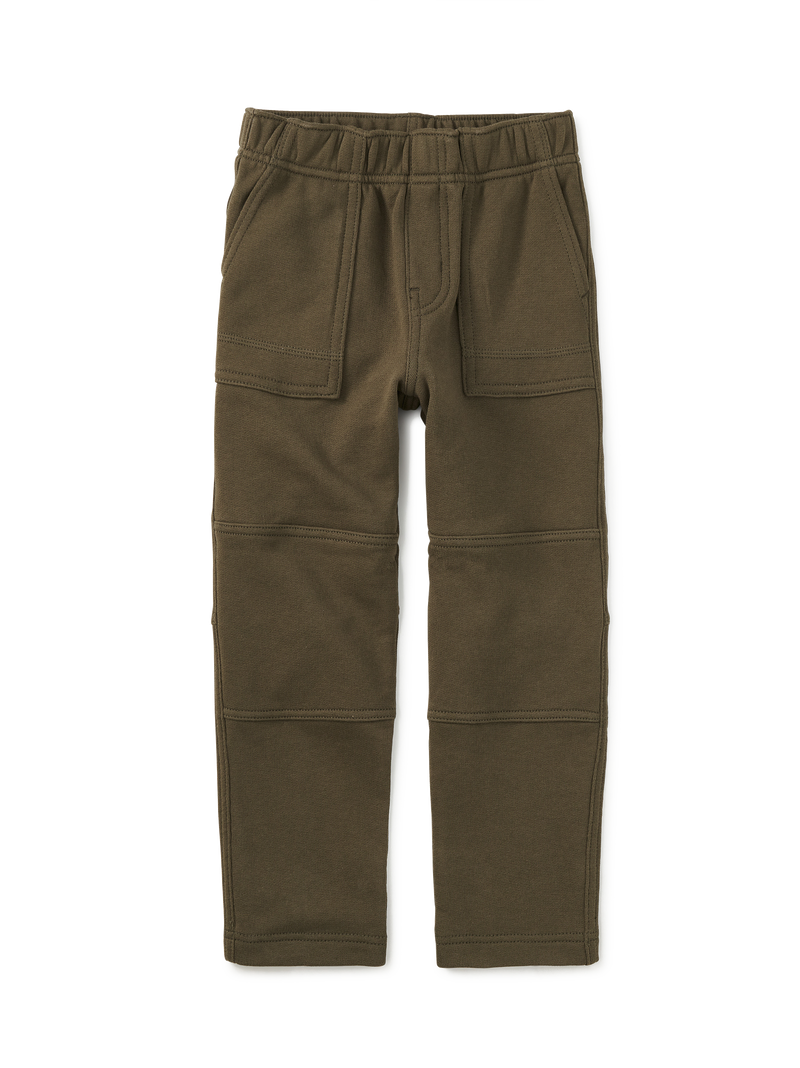 Playwear Pants in Grape Leaf - View 1