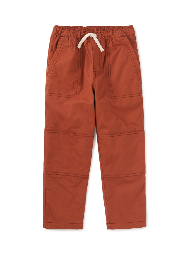 Cozy Does It Lined Pants in Ginger Bread - View 1