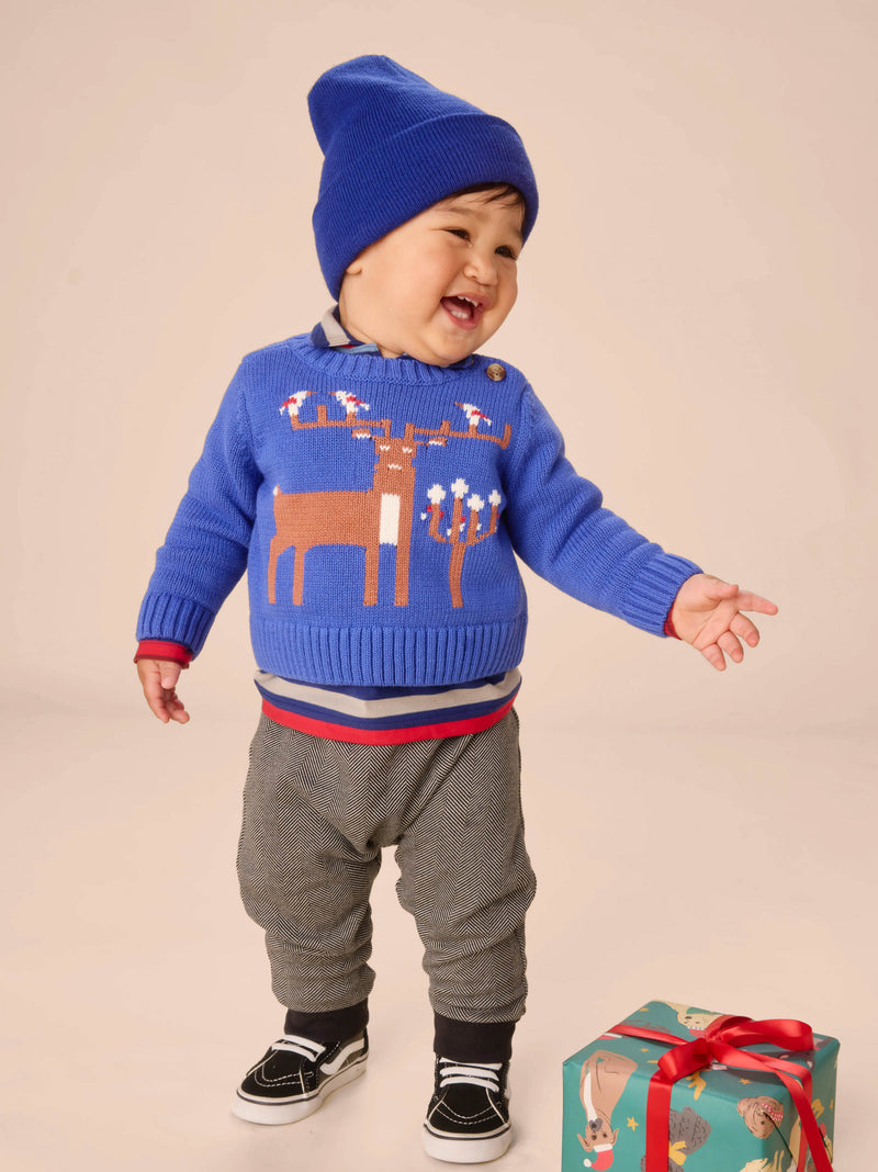 Good Sport Baby Joggers in Herringbone - View 2