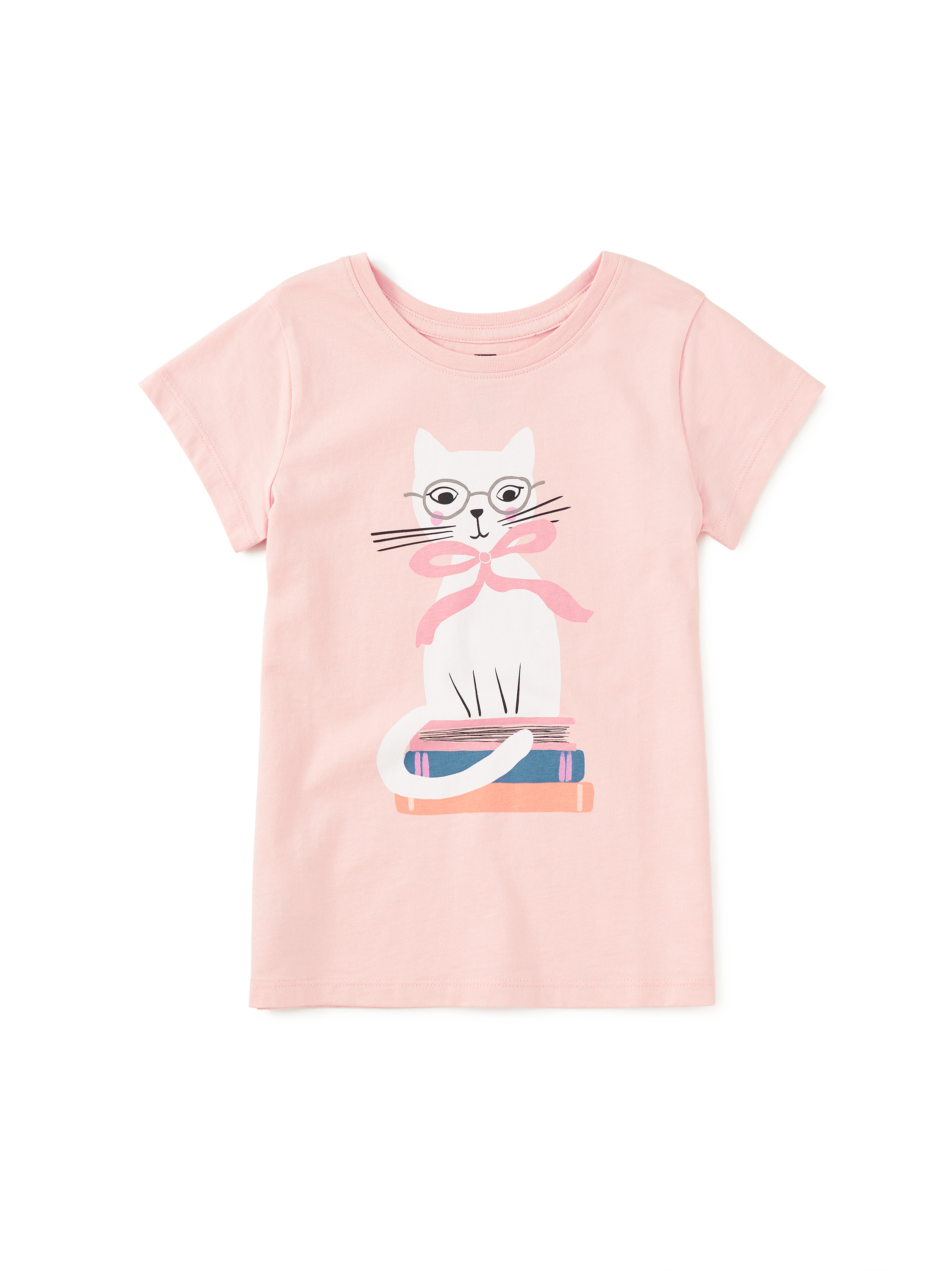 Book Cat Graphic Tee
