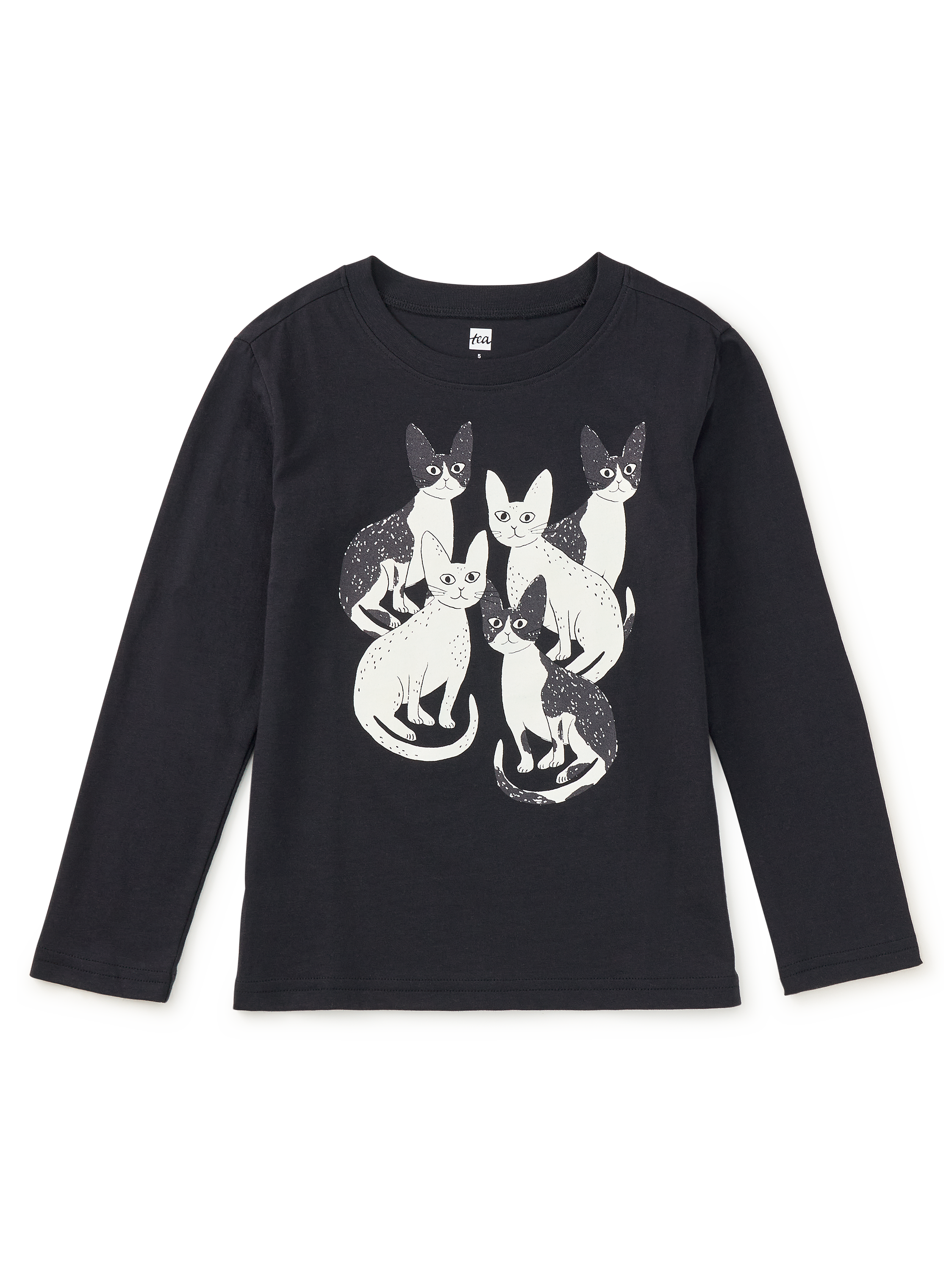 Glowing Cats Double-Sided Tee