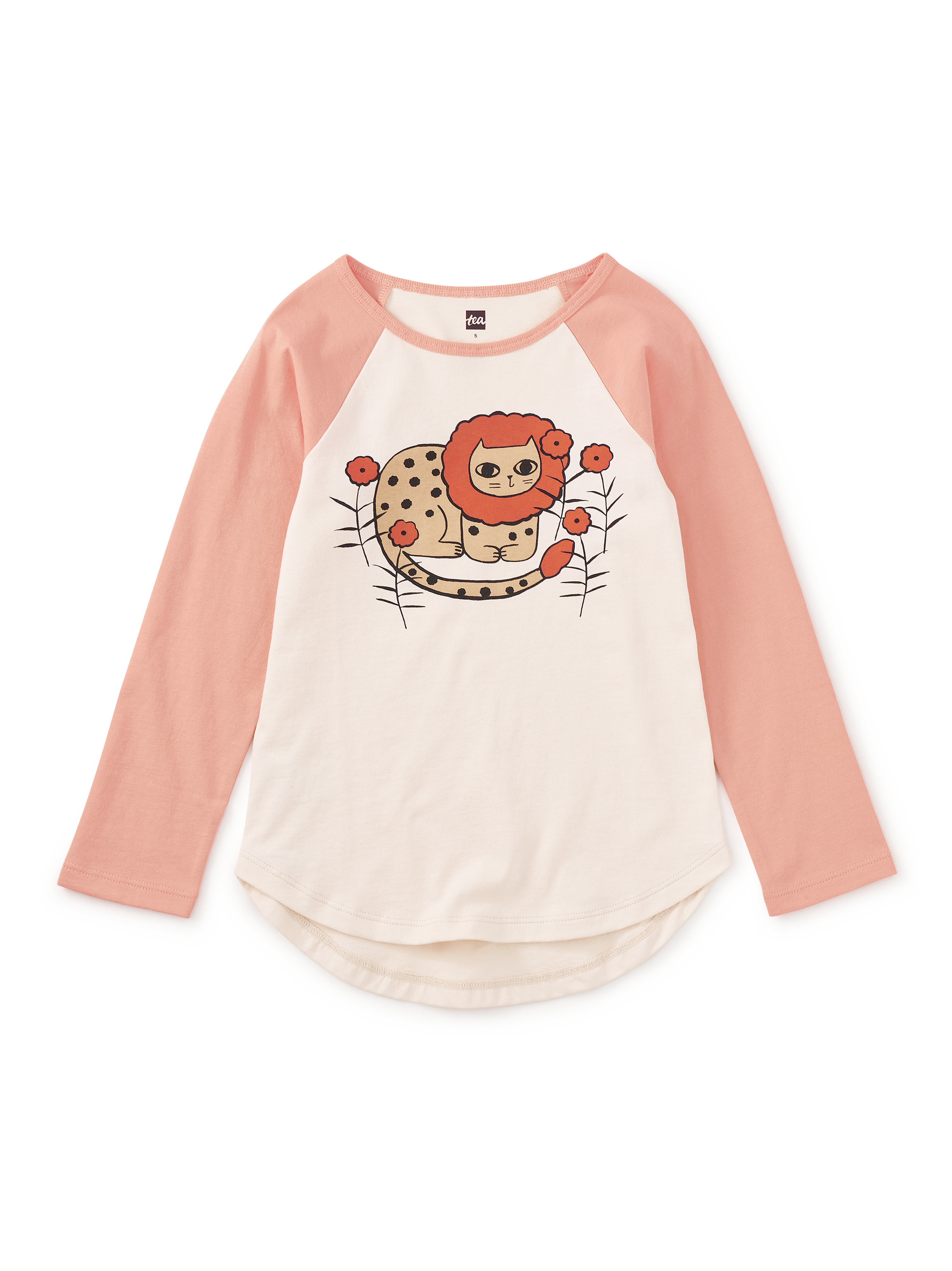 Dandy-Lion Graphic Raglan Tee