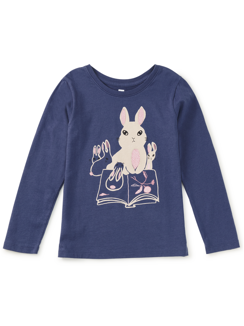 Storybook Bunnies Graphic Tee in Triumph - View 1